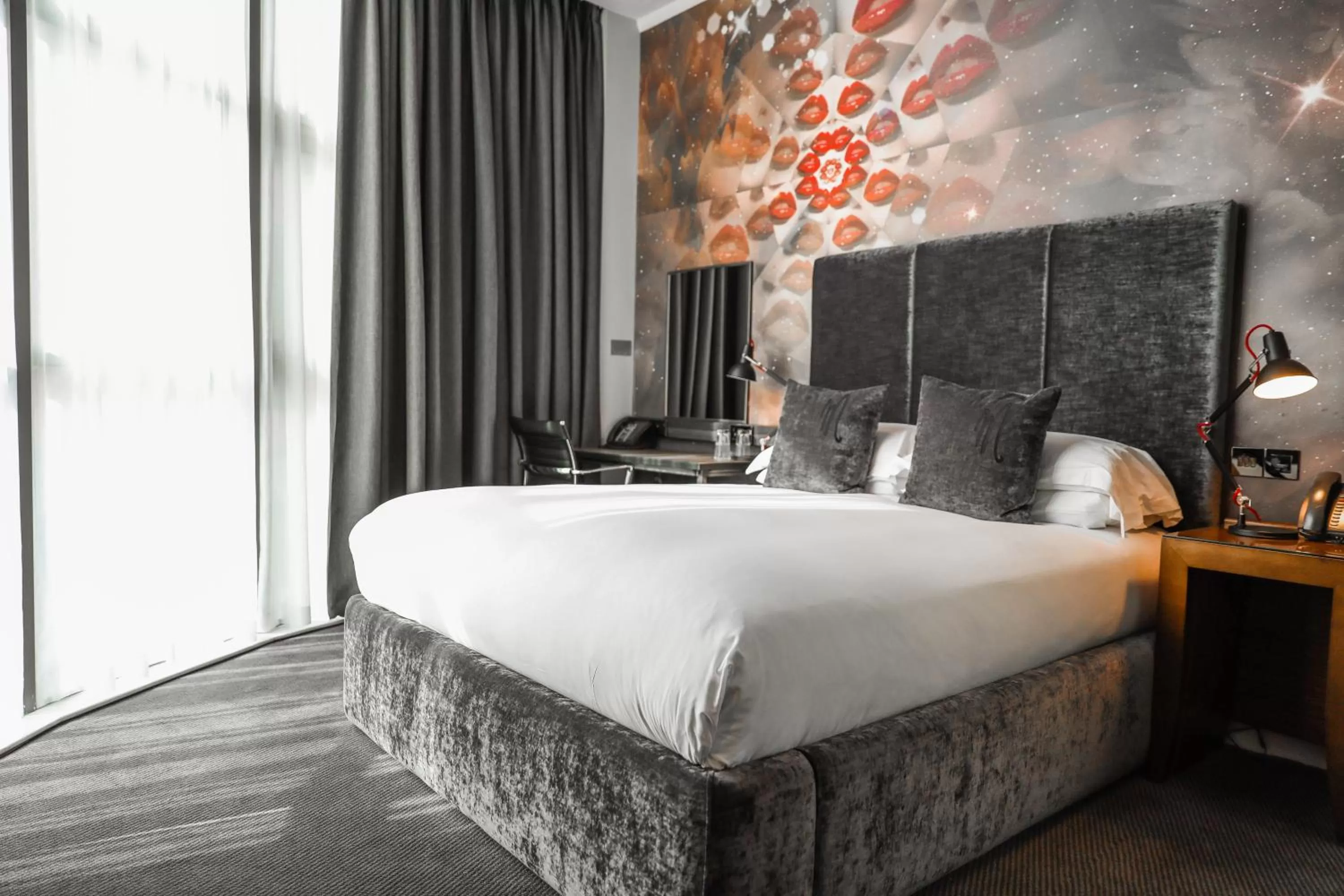 Bedroom, Bed in Malmaison Hotel Leeds