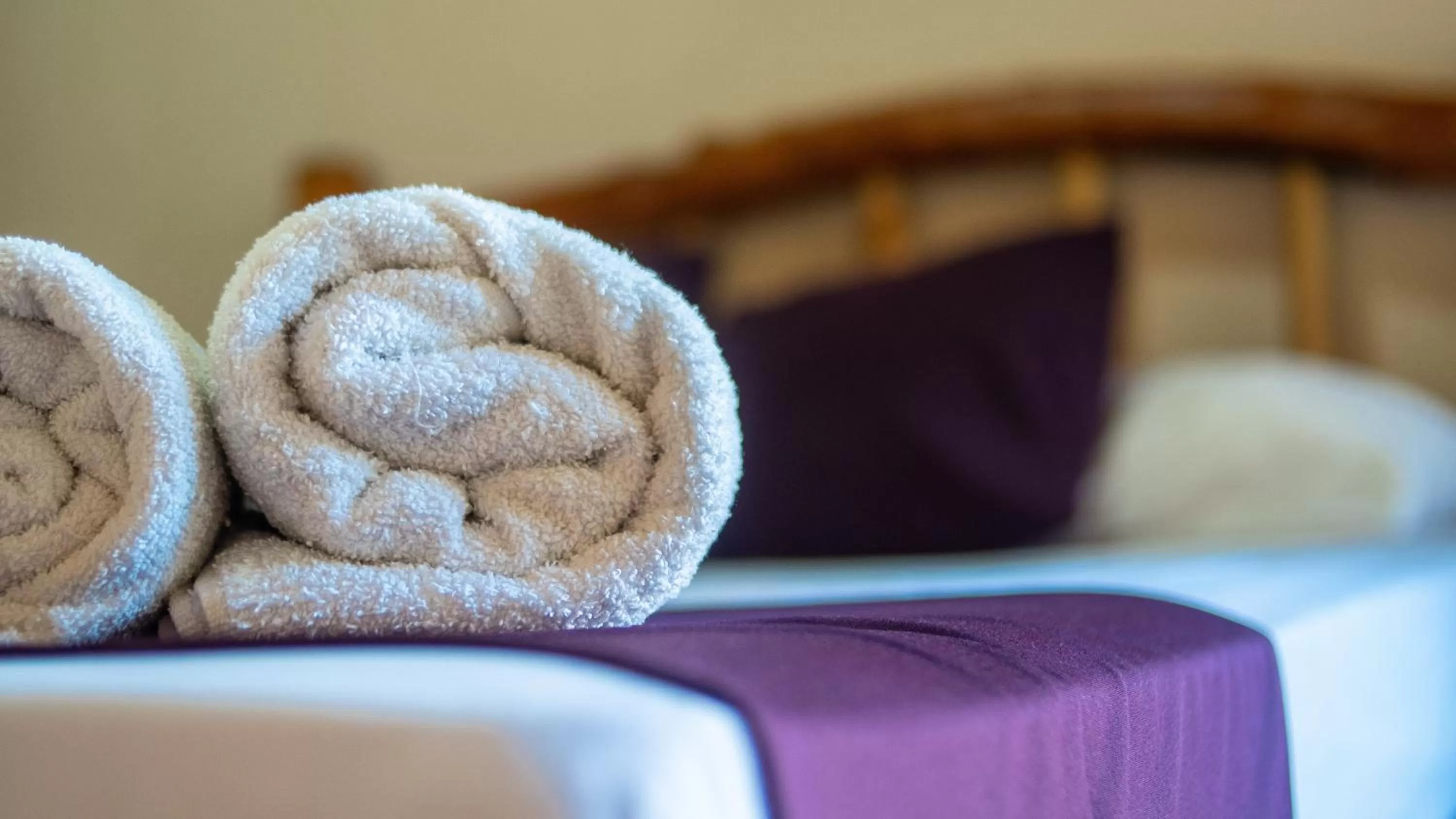 Decorative detail, Bed in Posada Los Tajibos