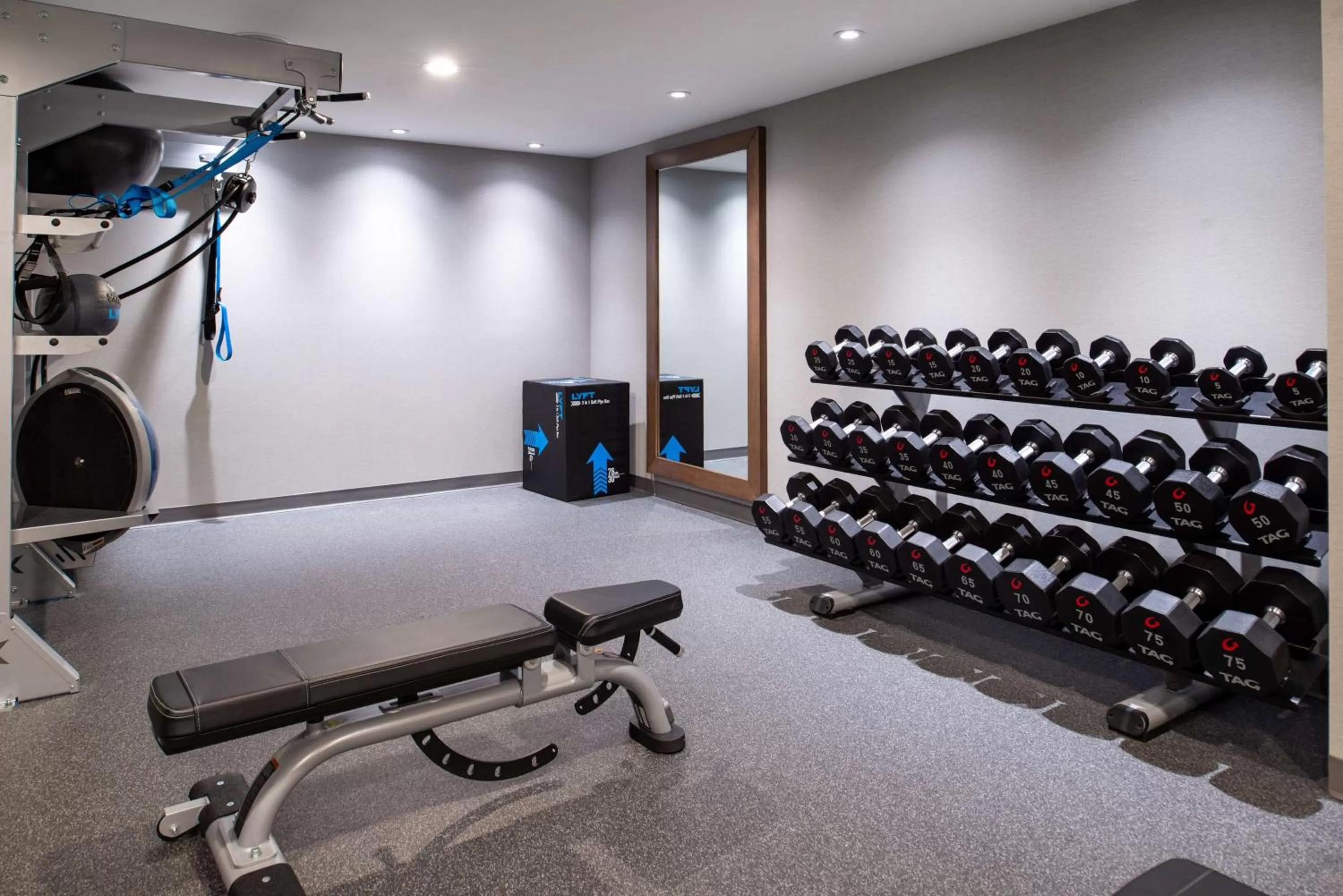 Fitness centre/facilities in Hampton Inn Tampa Downtown Channel District