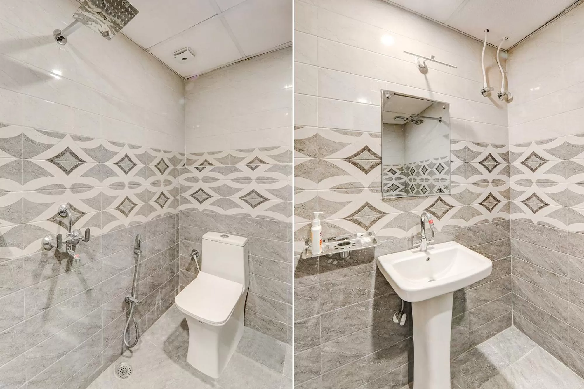 Bathroom in FabHotel Silver Stone Inn