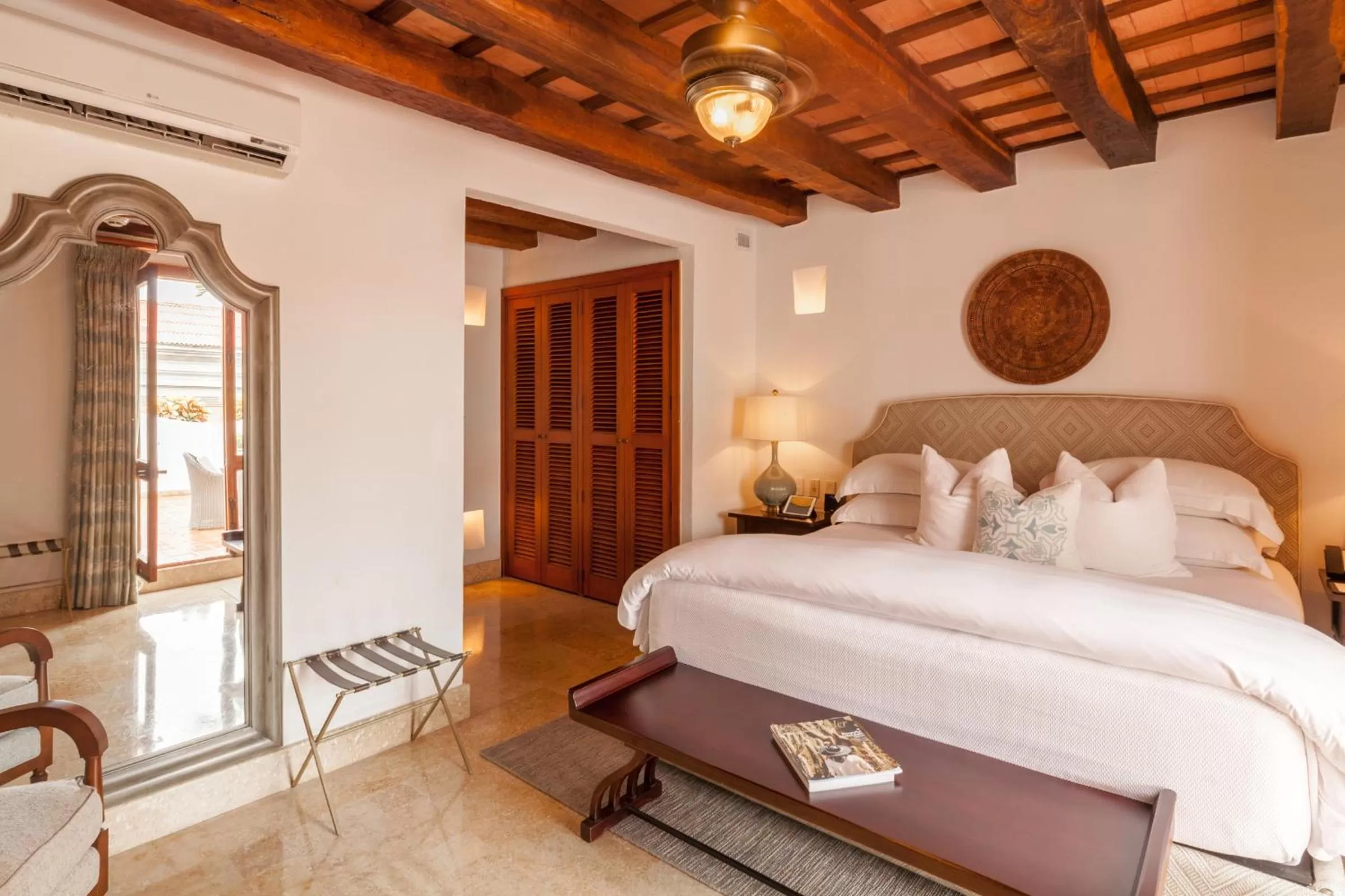 Bedroom, Bed in Hotel Casa San Agustin