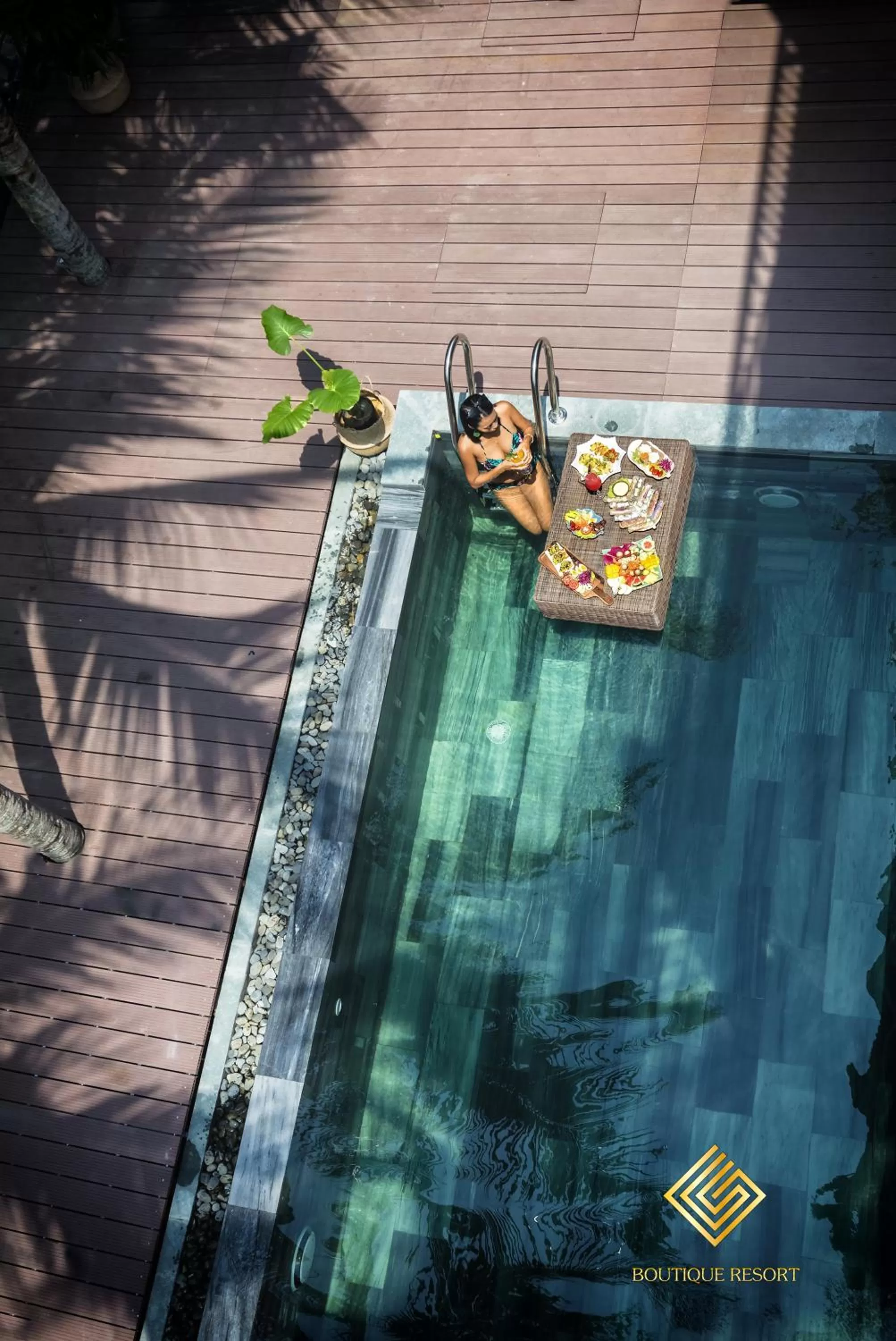 Bird's eye view in G Boutique Retreat Hoi An