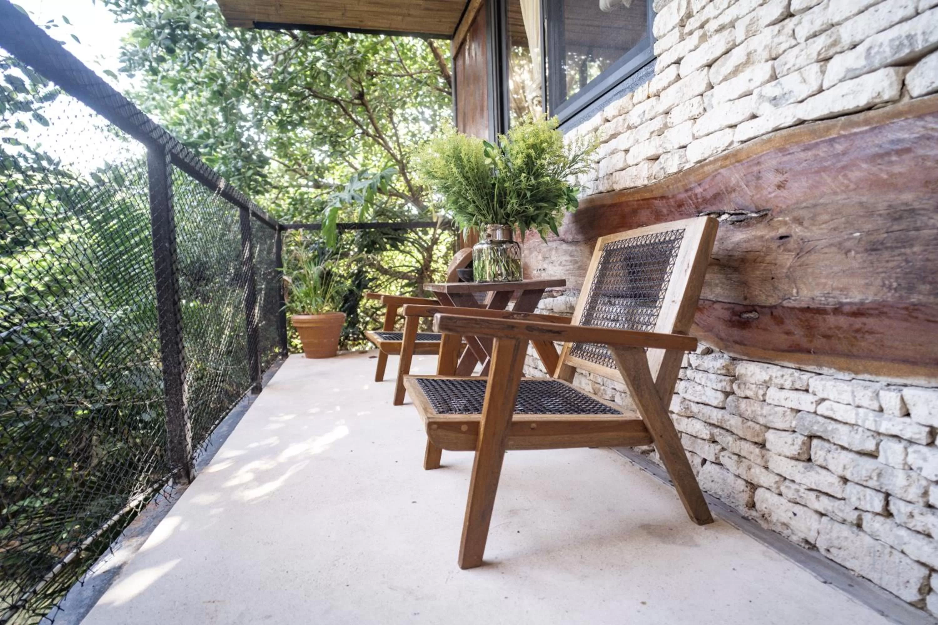 Bird's eye view in Suites Tulum