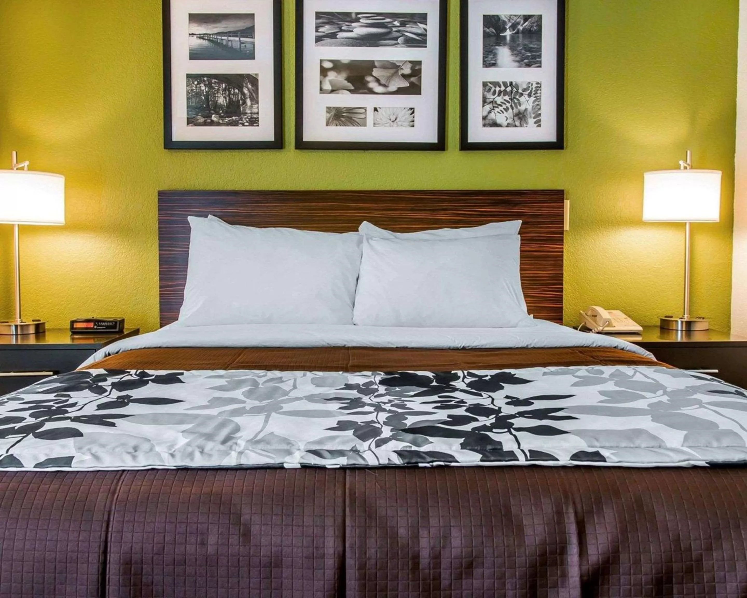 Photo of the whole room, Bed in Sleep Inn