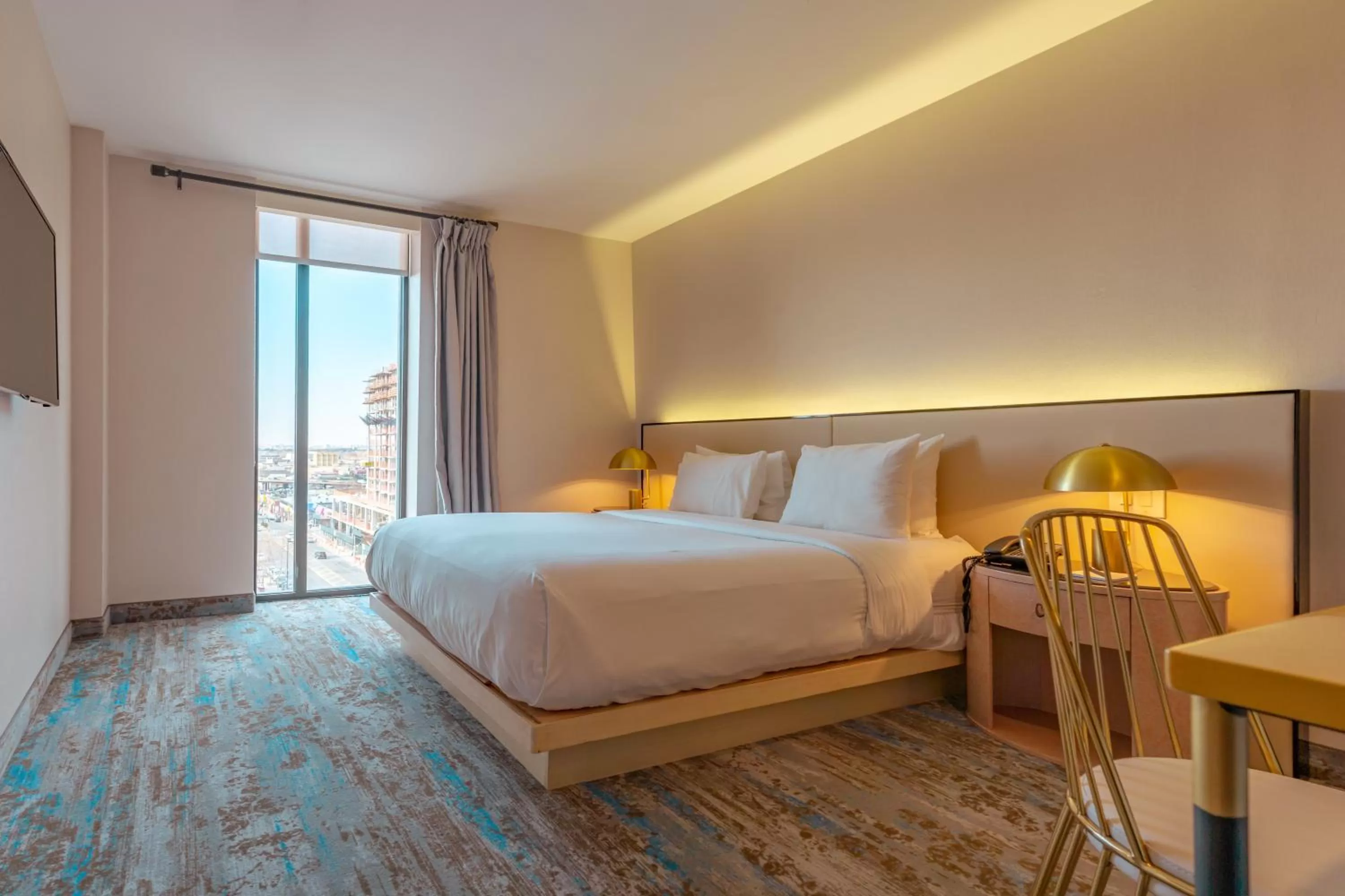 Bed in The Parc Hotel