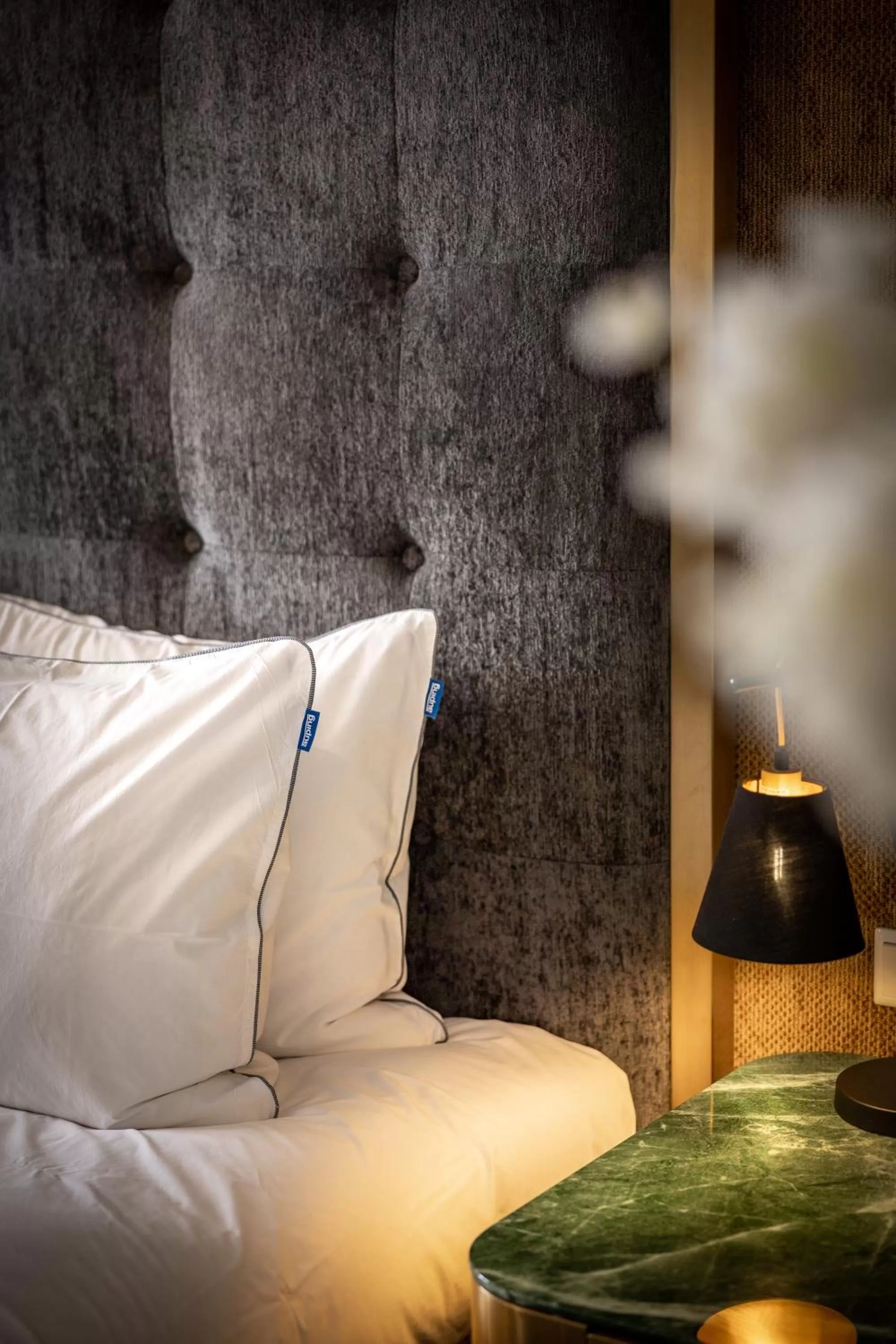 Bed in The Lemon Suites