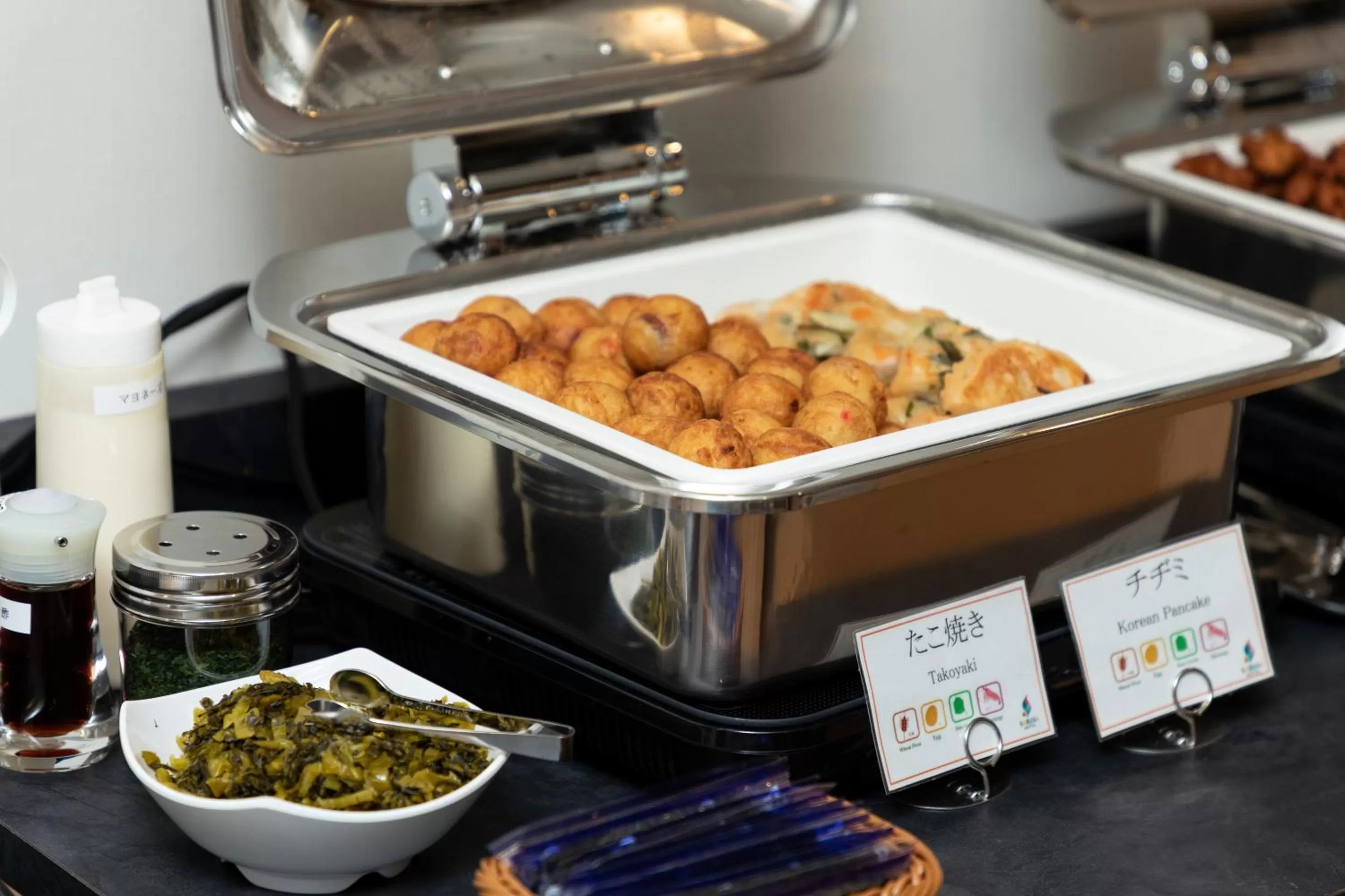 Buffet breakfast in SARASA HOTEL Dotonbori