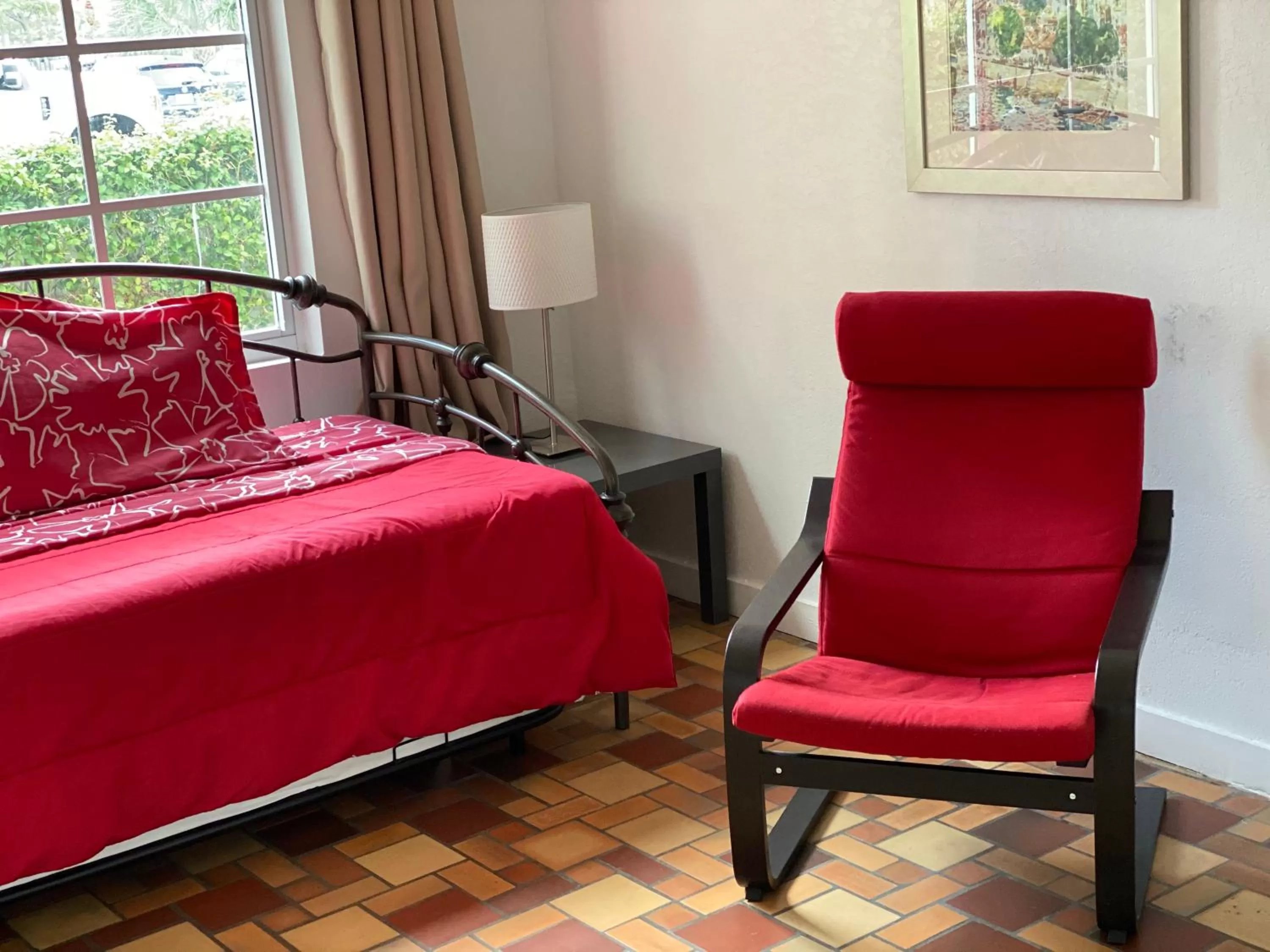 Bed in Harding Boutique Apartments