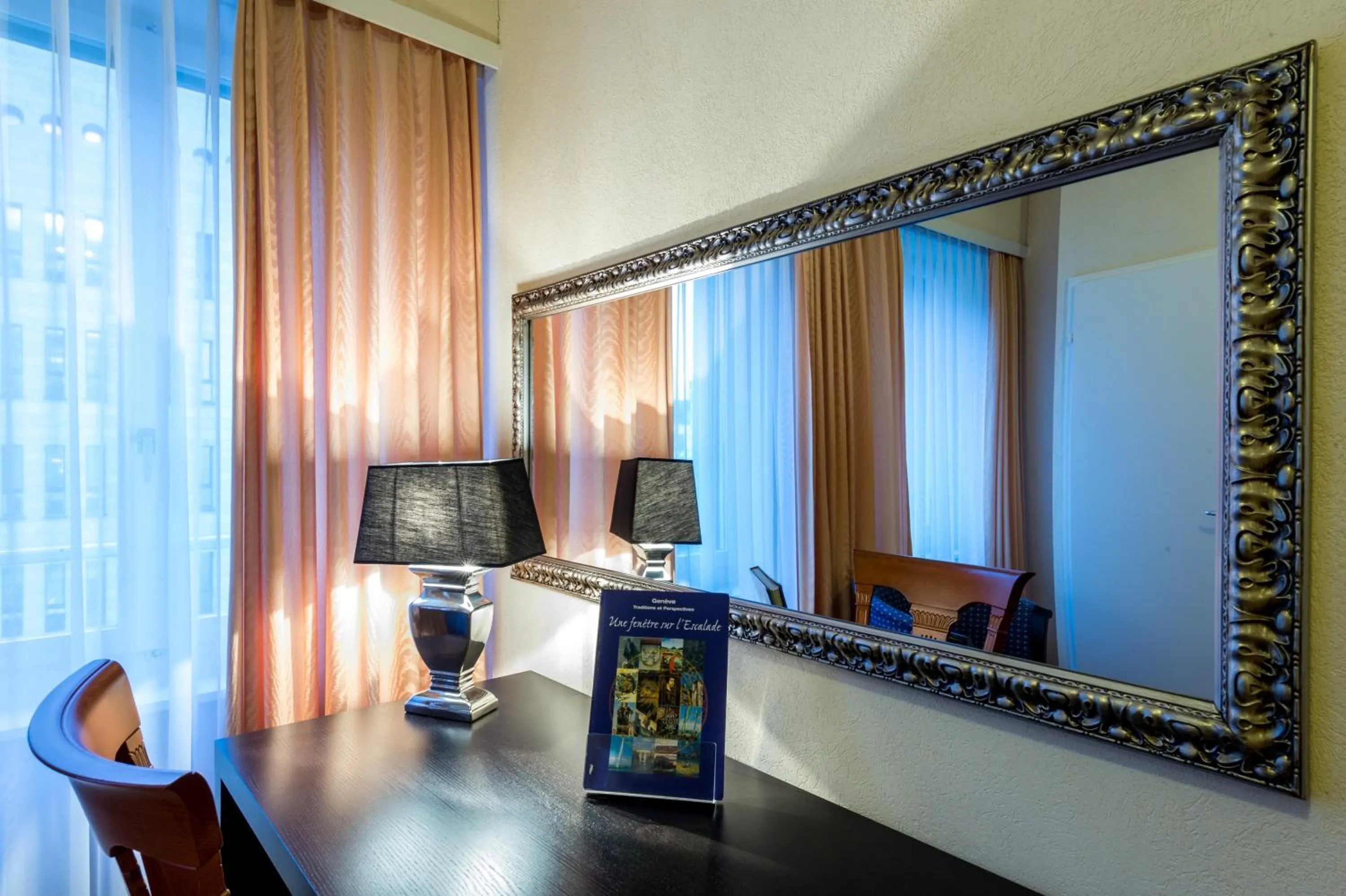 Seating area in Hotel Century