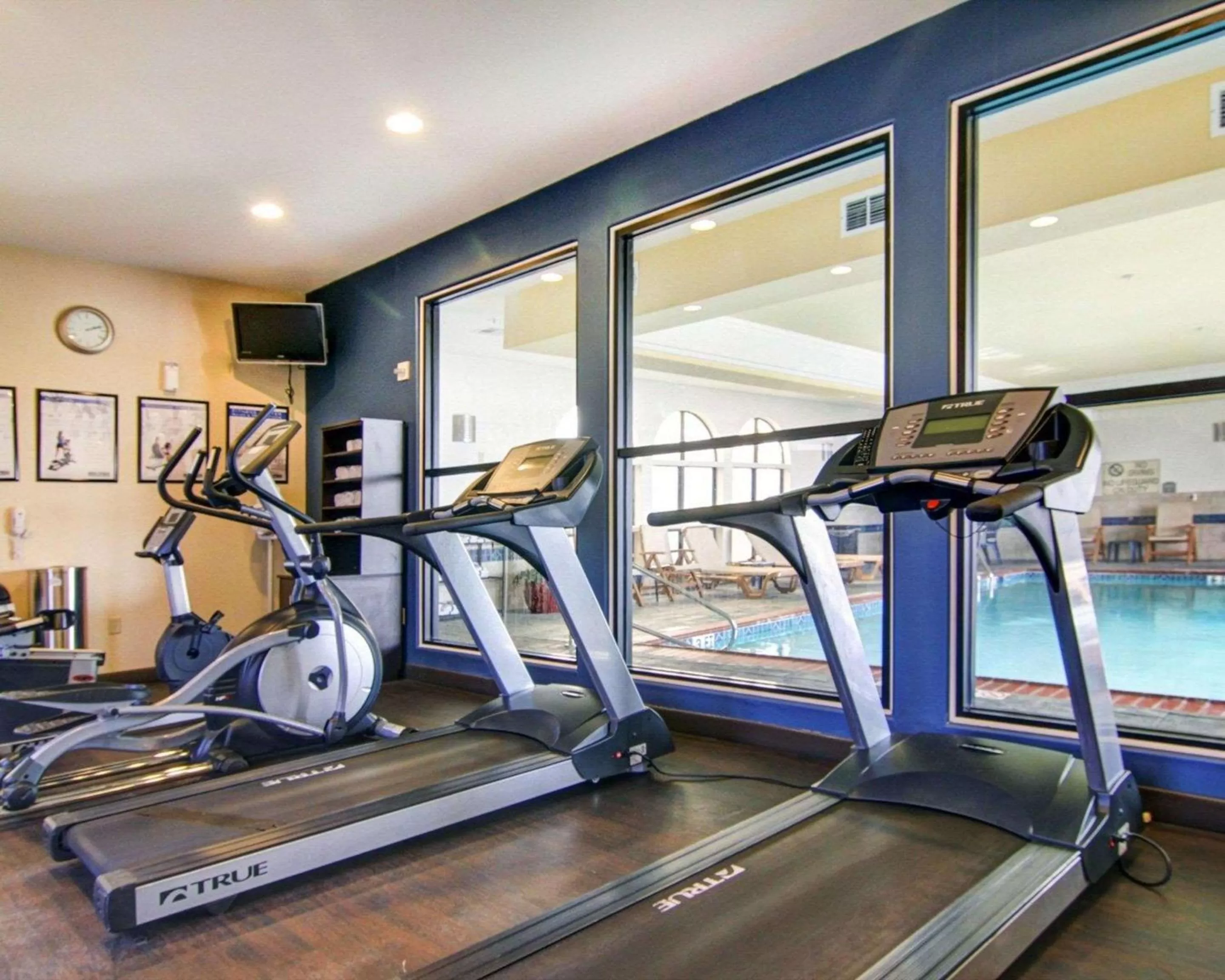 Fitness centre/facilities in Comfort Suites Fort Stockton