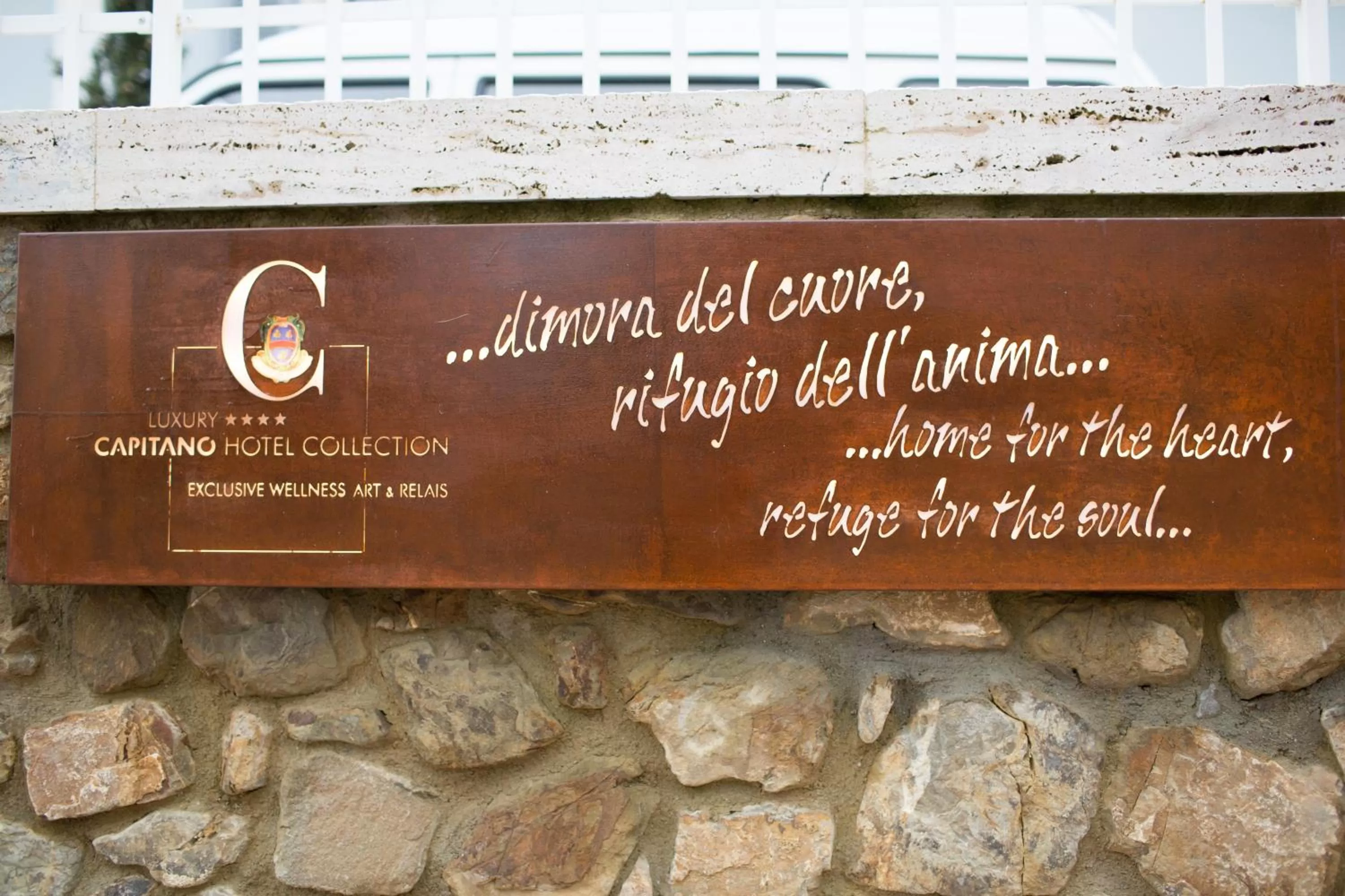 Facade/entrance in VILLA LIBERTY Boutique Hotel - Borgo Capitano Collection