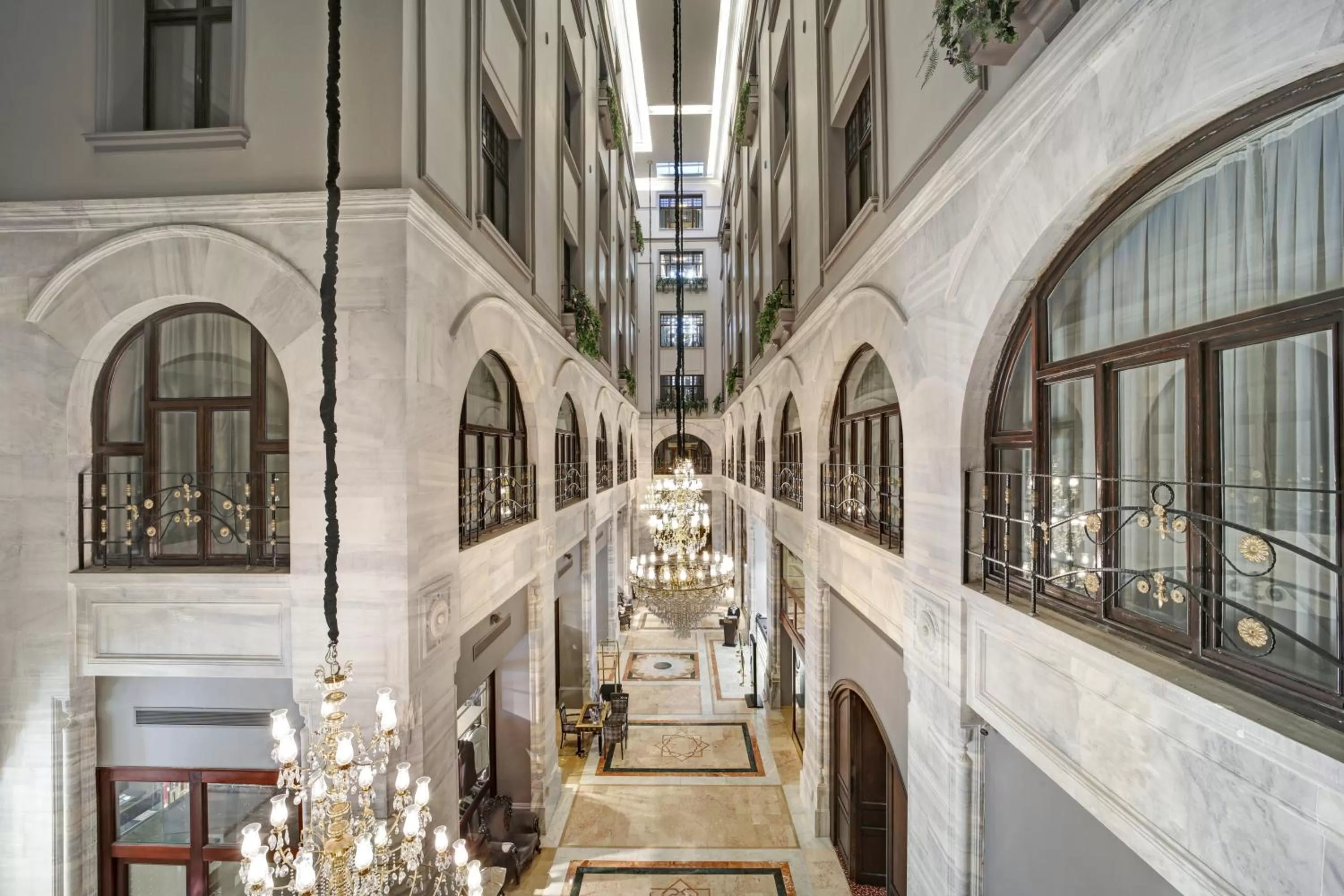 Inner courtyard view in Legacy Ottoman Hotel Istanbul Old City