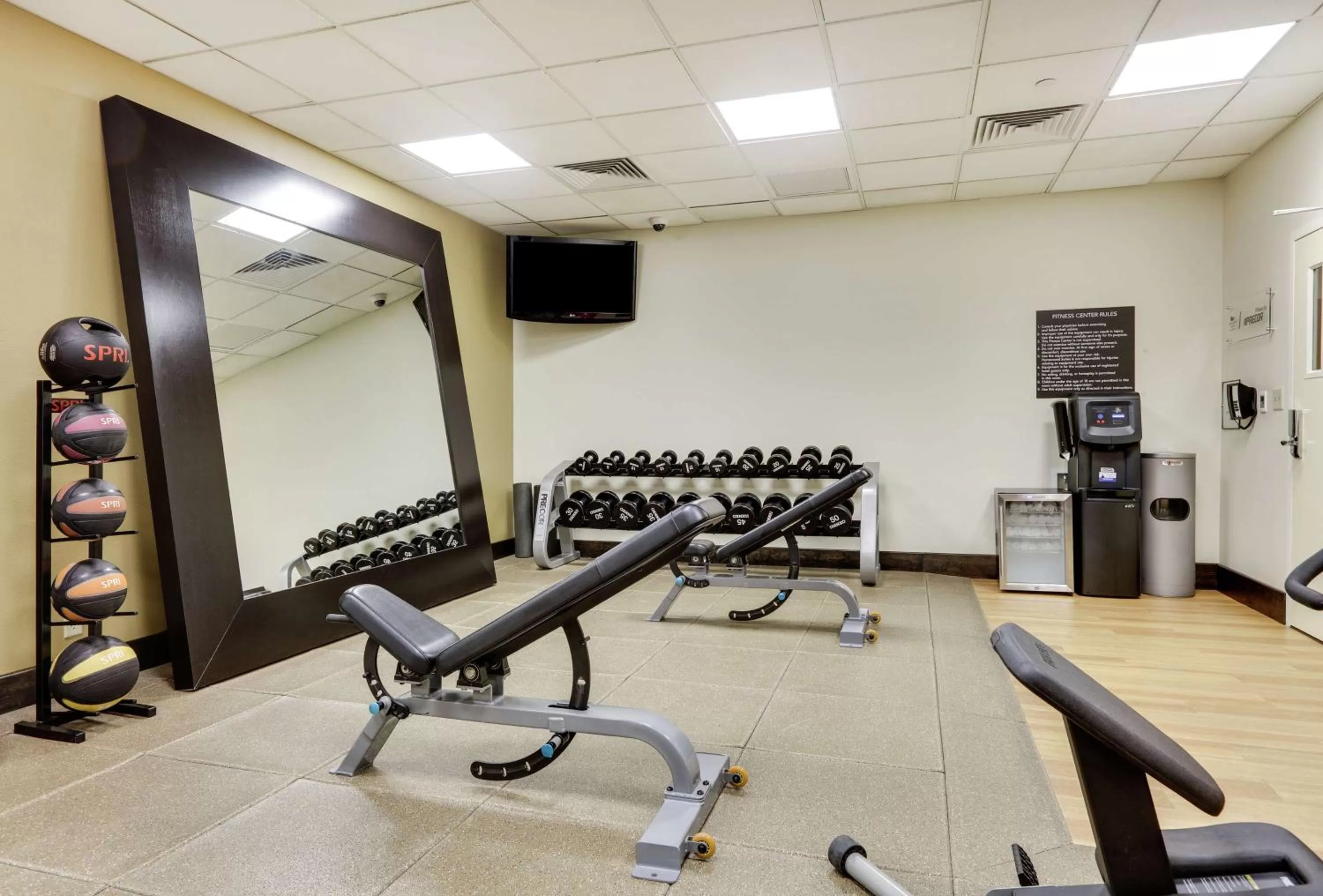 Fitness centre/facilities in Homewood Suites by Hilton Dallas/Allen