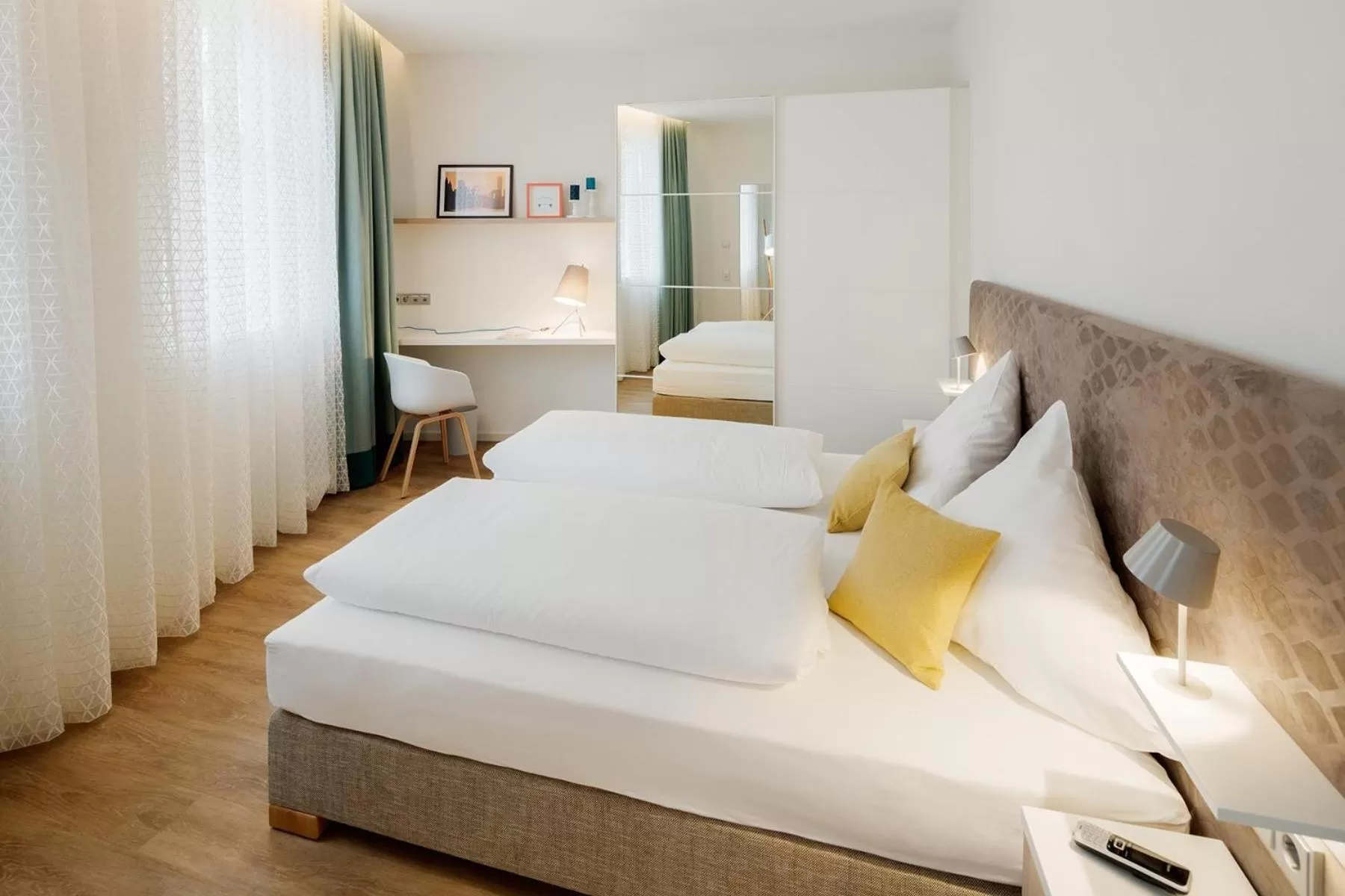 Bedroom, Bed in Goldkind Feine Wohn- & Schlafstuben