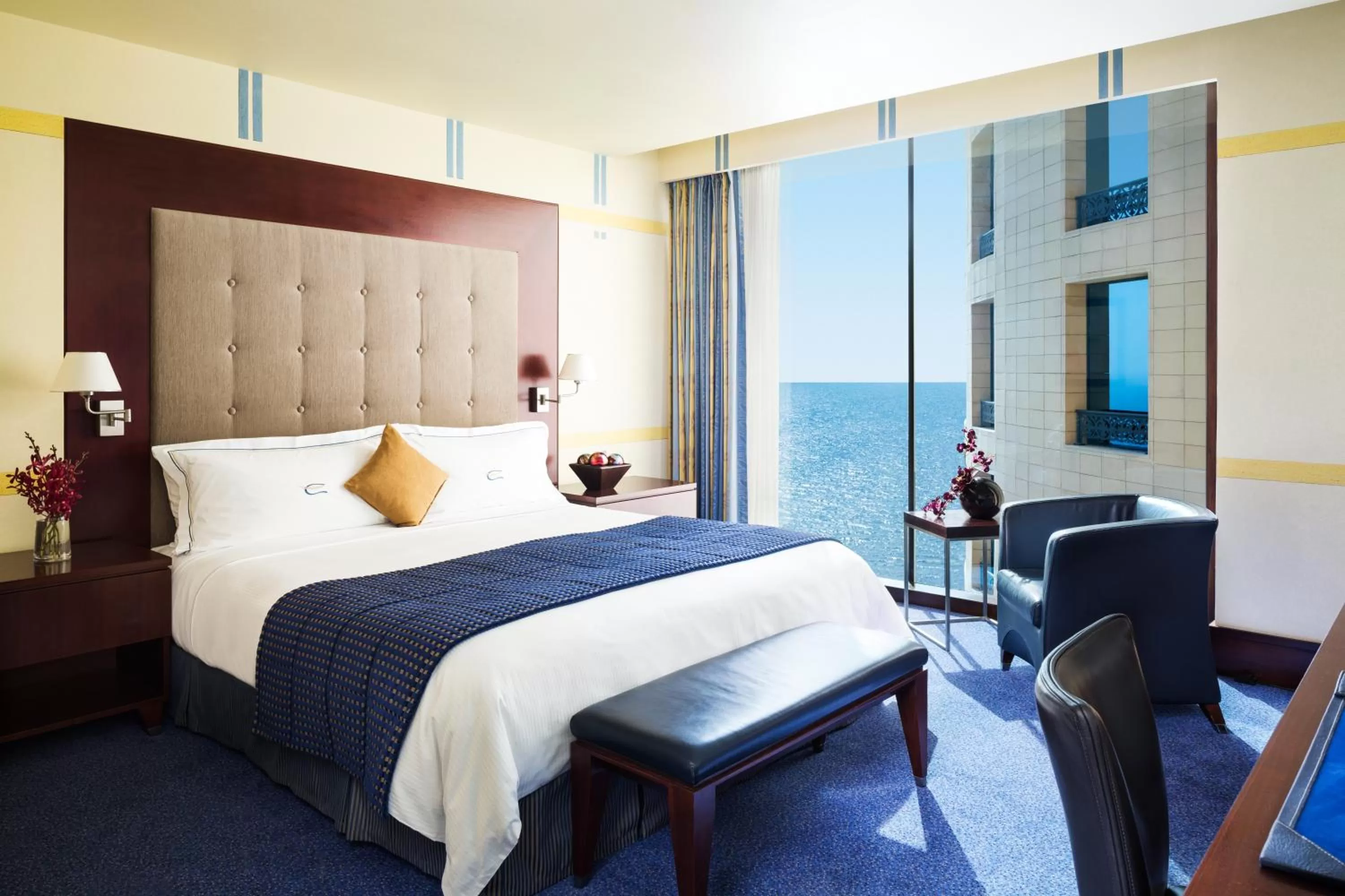 Bed in Rosewood Jeddah