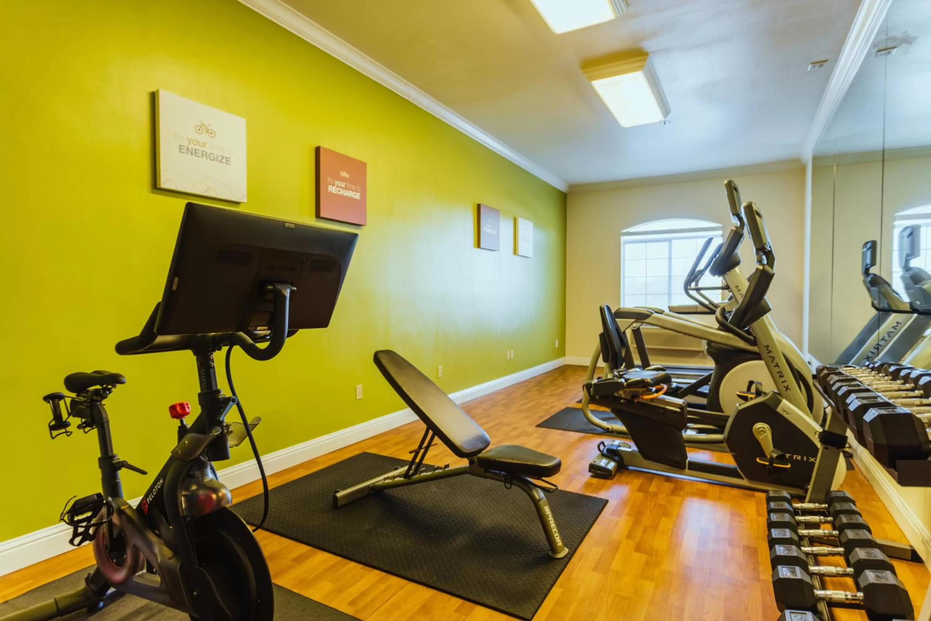 Fitness centre/facilities in Holiday Inn Express Davis-University Area by IHG