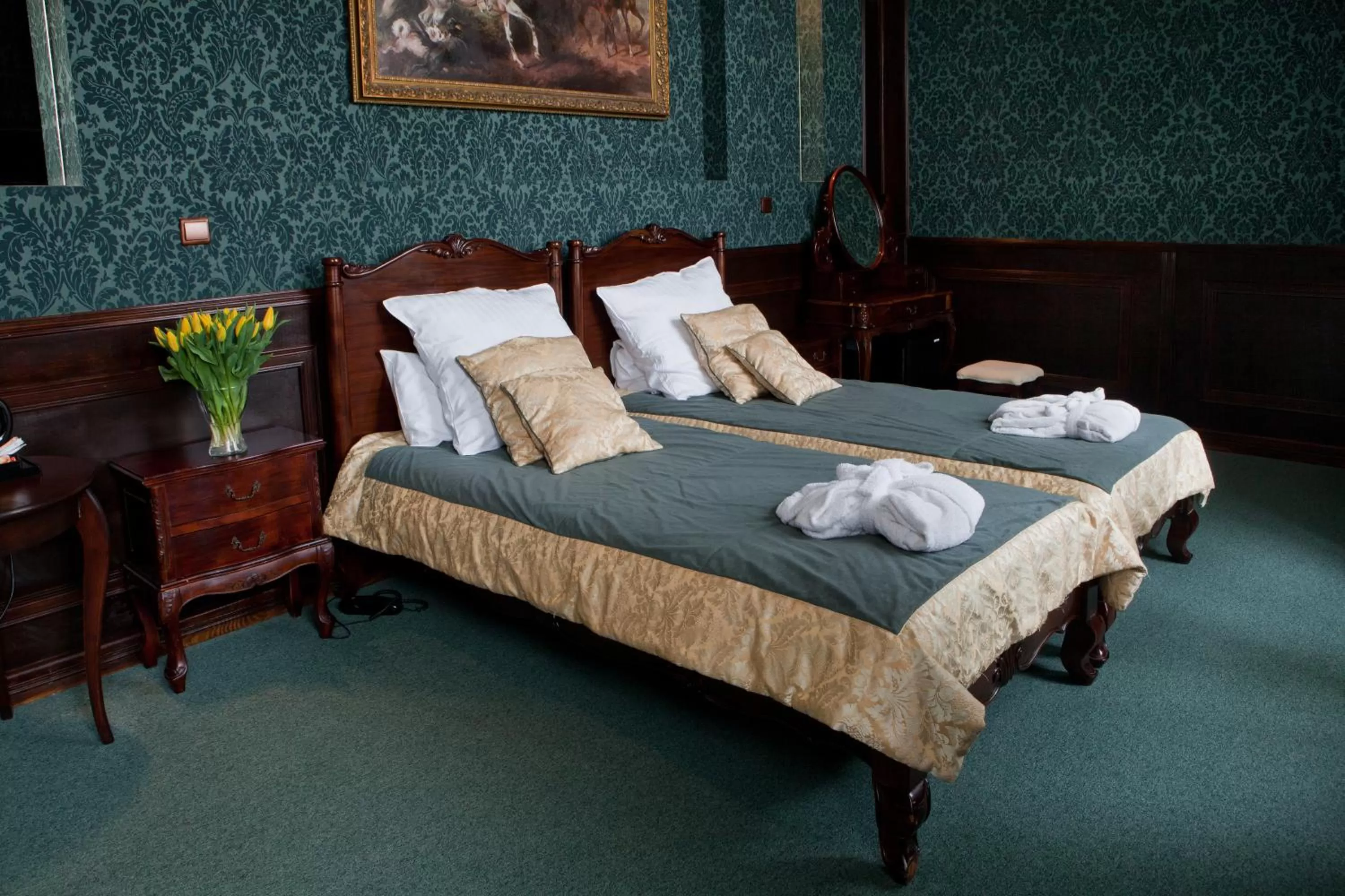 Bed in Zamek Uniejów