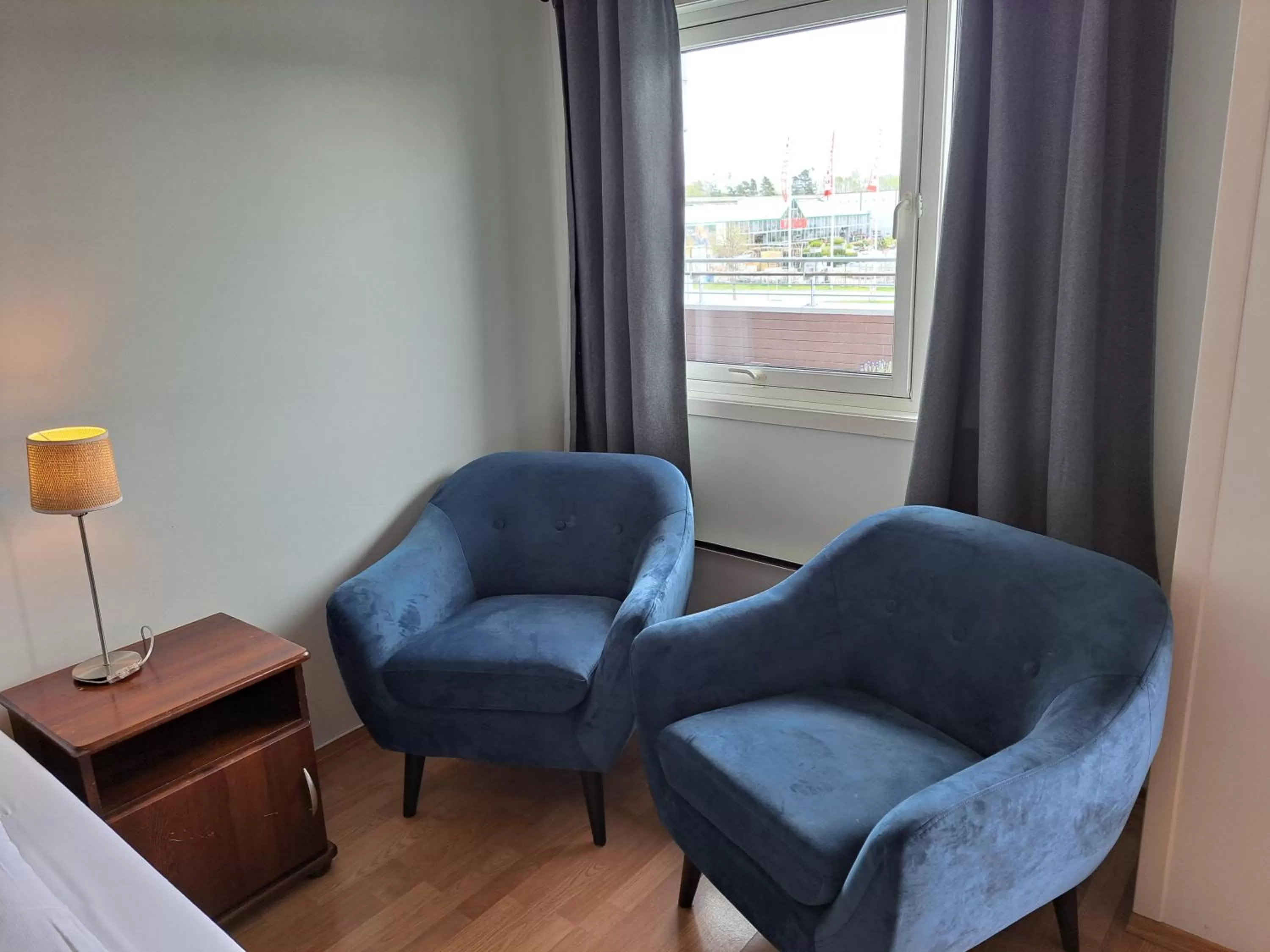 Seating area in Motell Svinesundparken