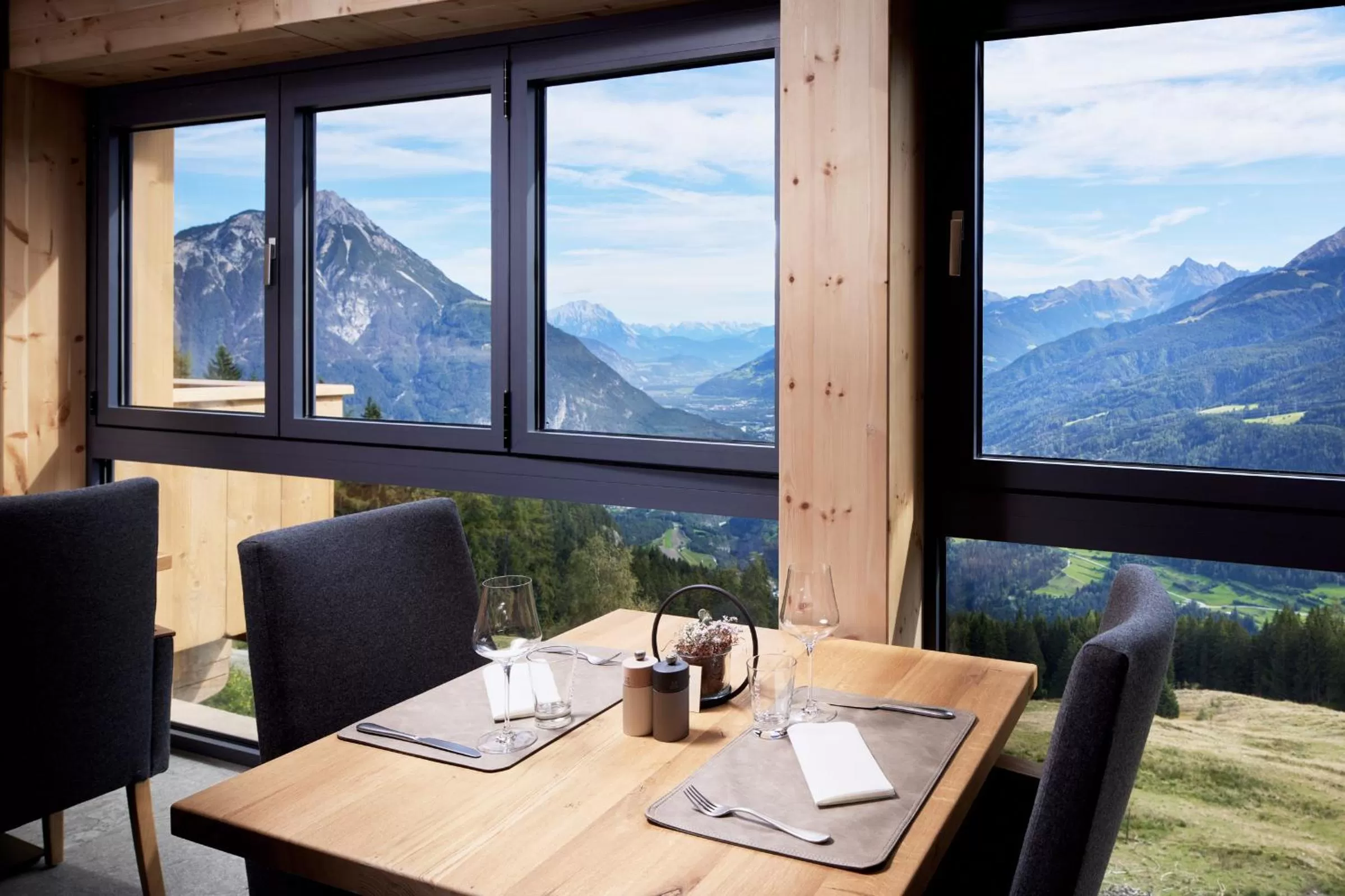 Restaurant/places to eat, Mountain View in Puitalm - Natur I Apart I Hotel