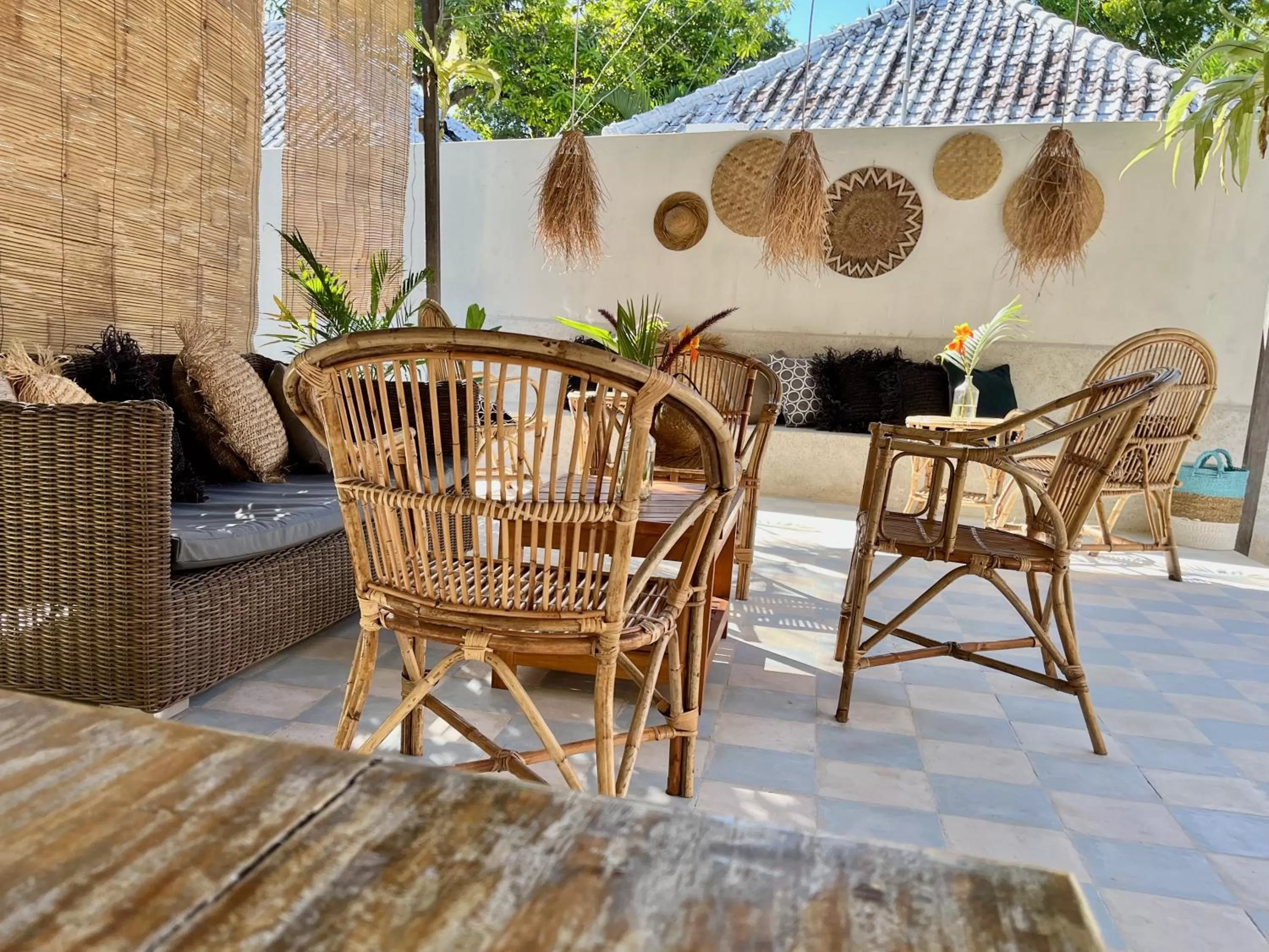 Patio in Omala Village Gili Air