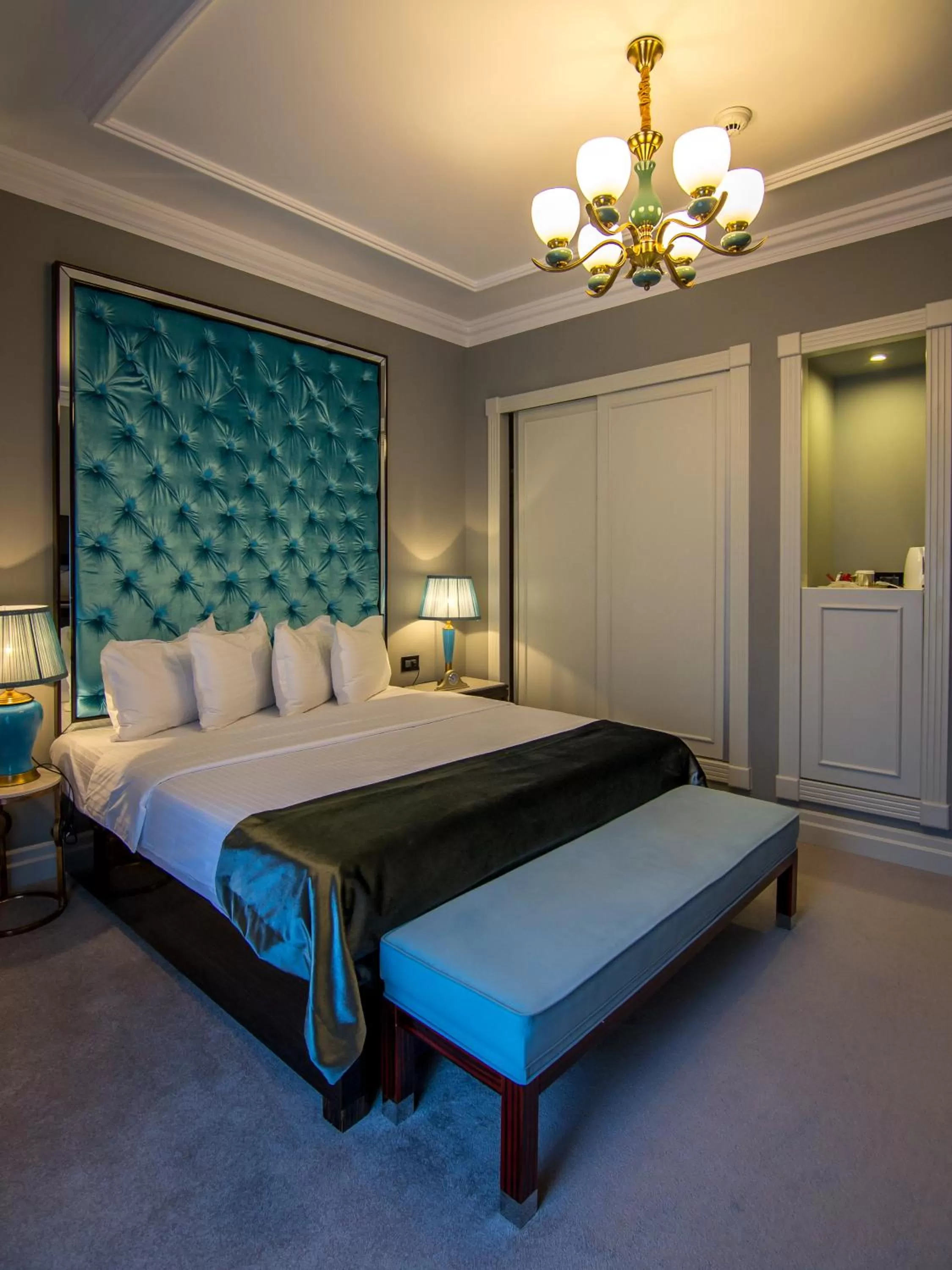 Bed in Hotel Lido by Phoenicia