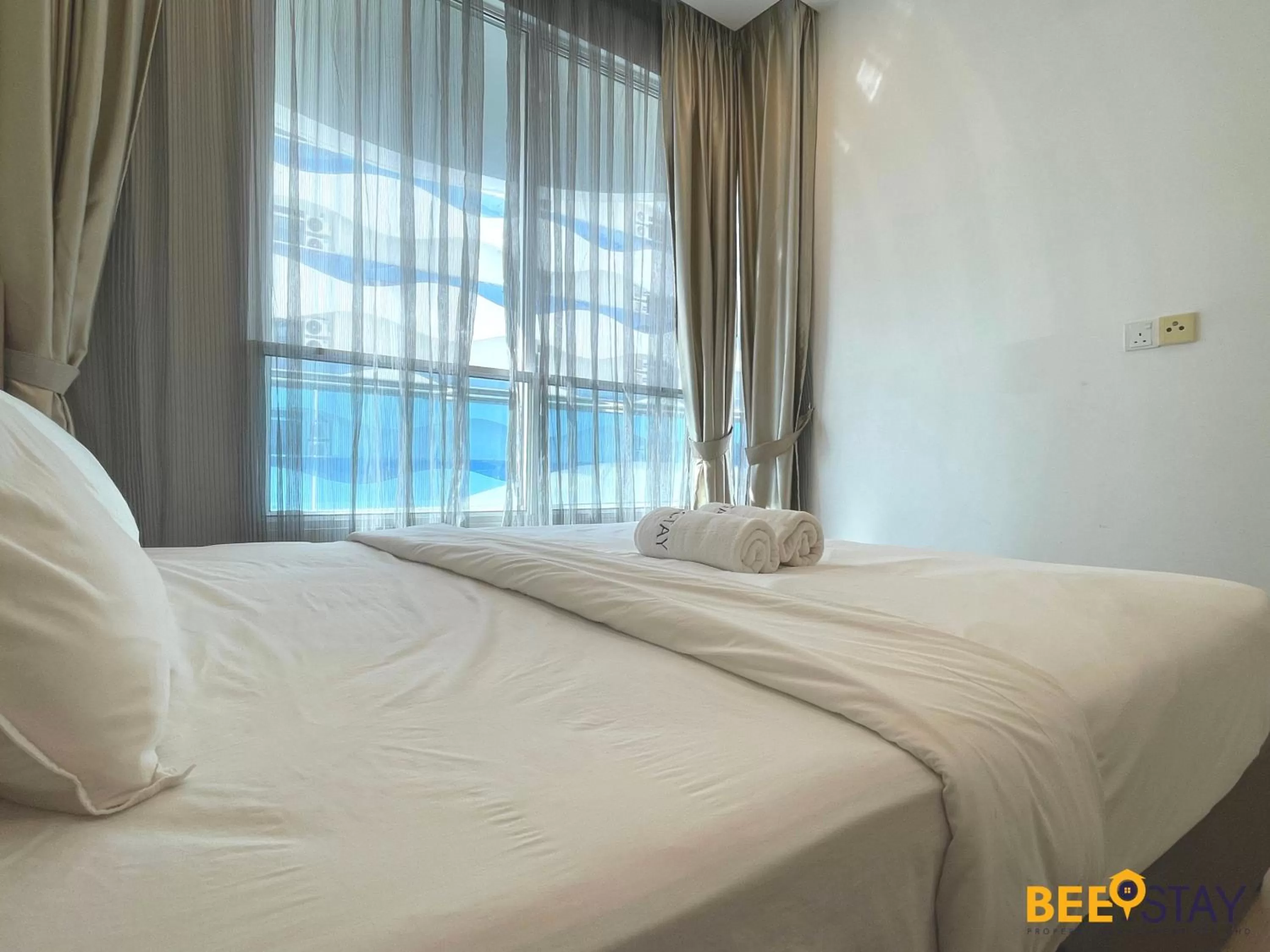 Bed in The Wave Suites Melaka by BEESTAY