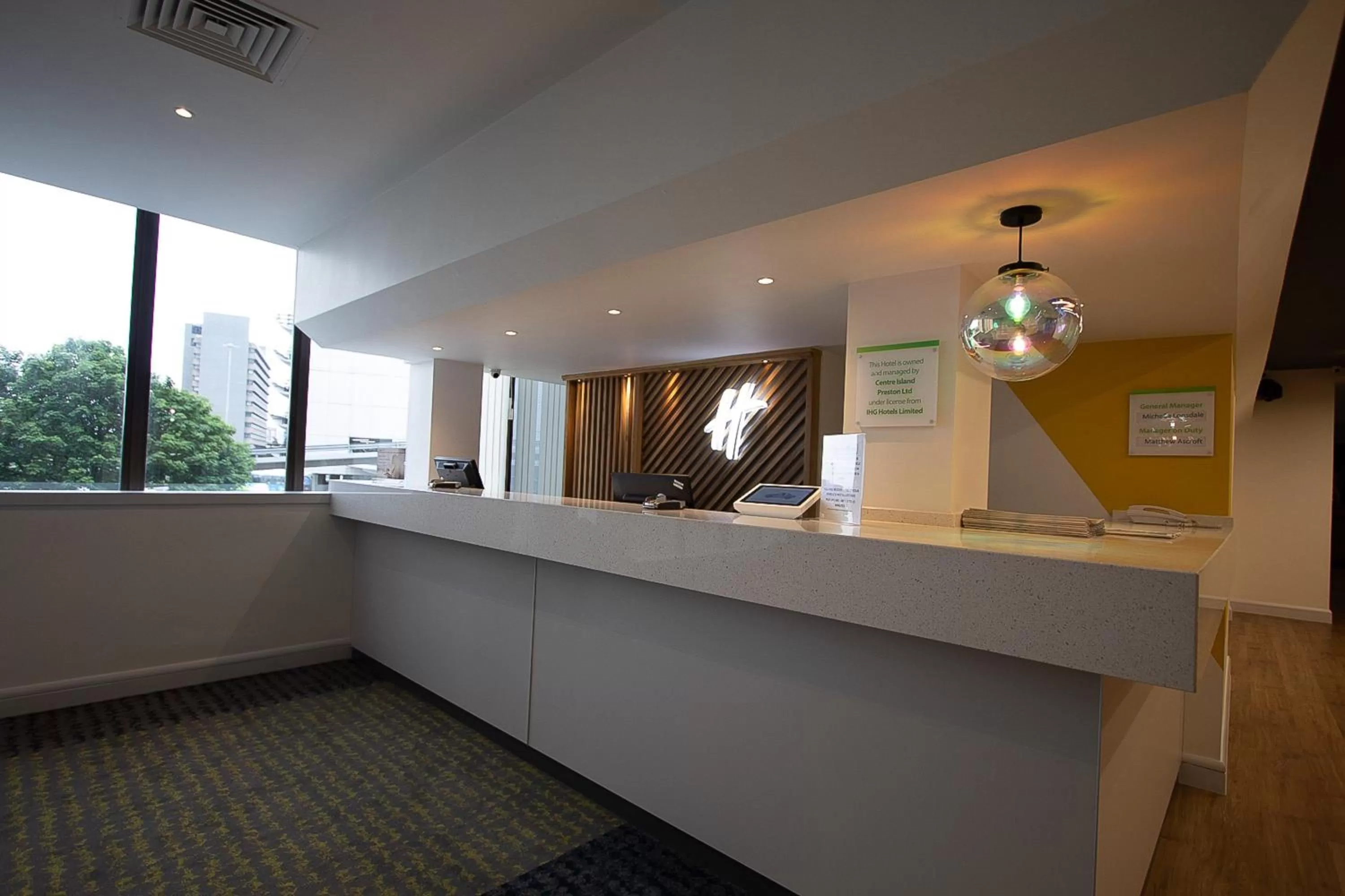 Property building in Holiday Inn Preston by IHG