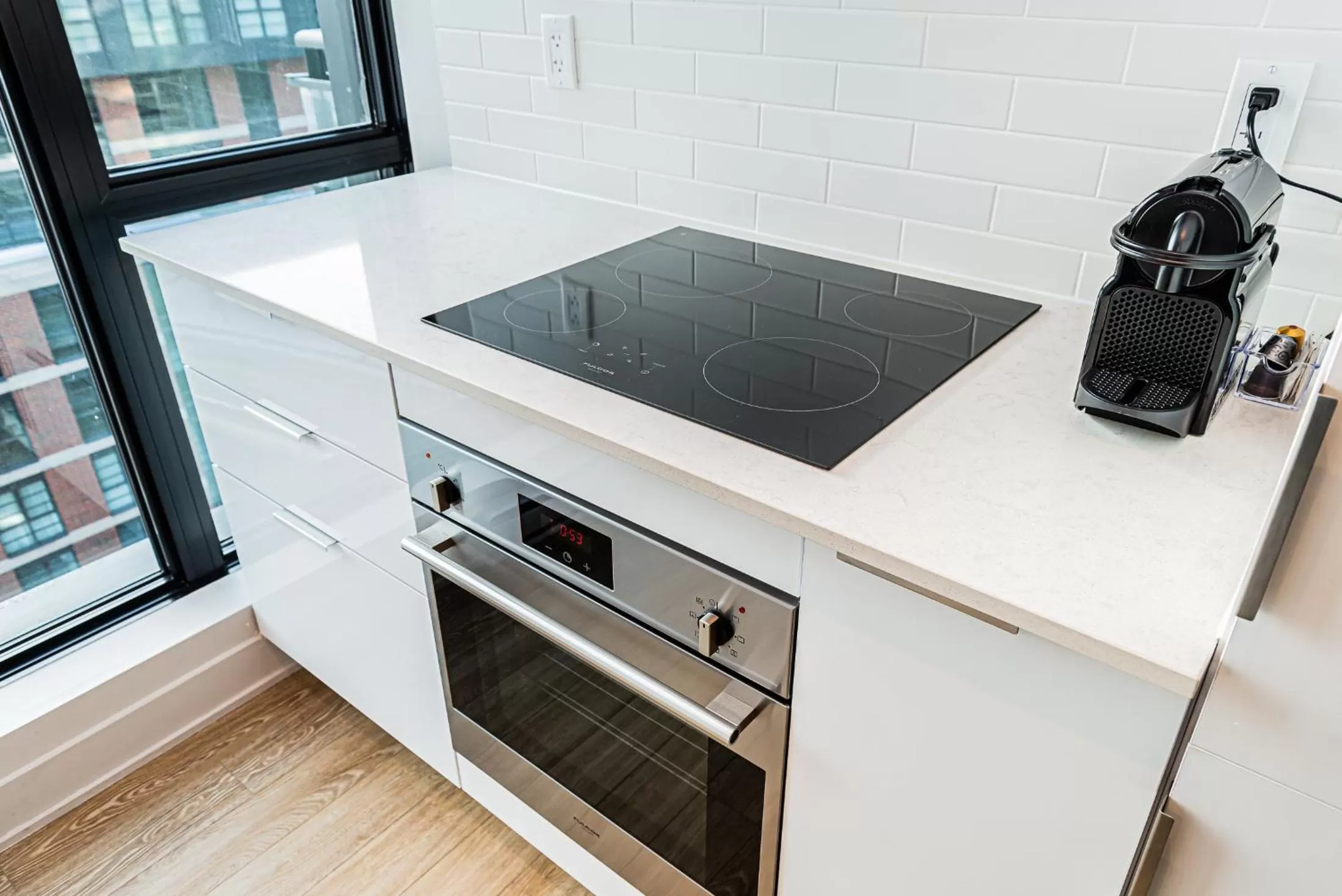 Communal kitchen in WERFY Luxury Apart-Hotel