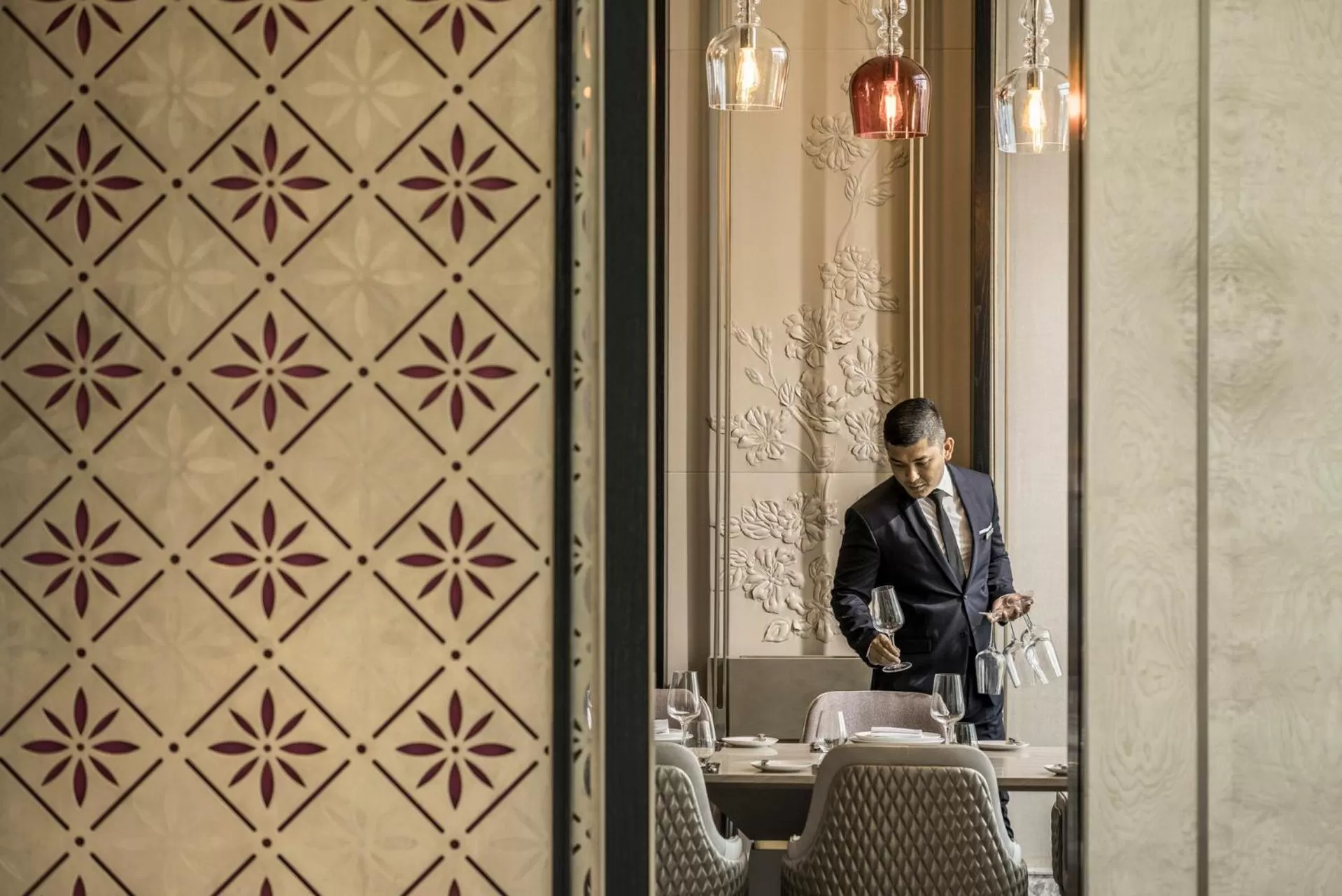 Staff in Four Seasons Hotel Kuala Lumpur