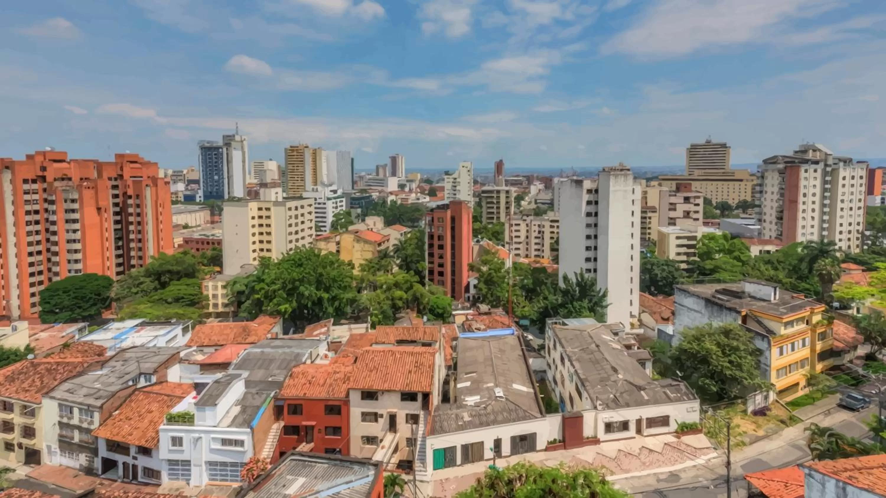 City view in Castellón de Juanambú