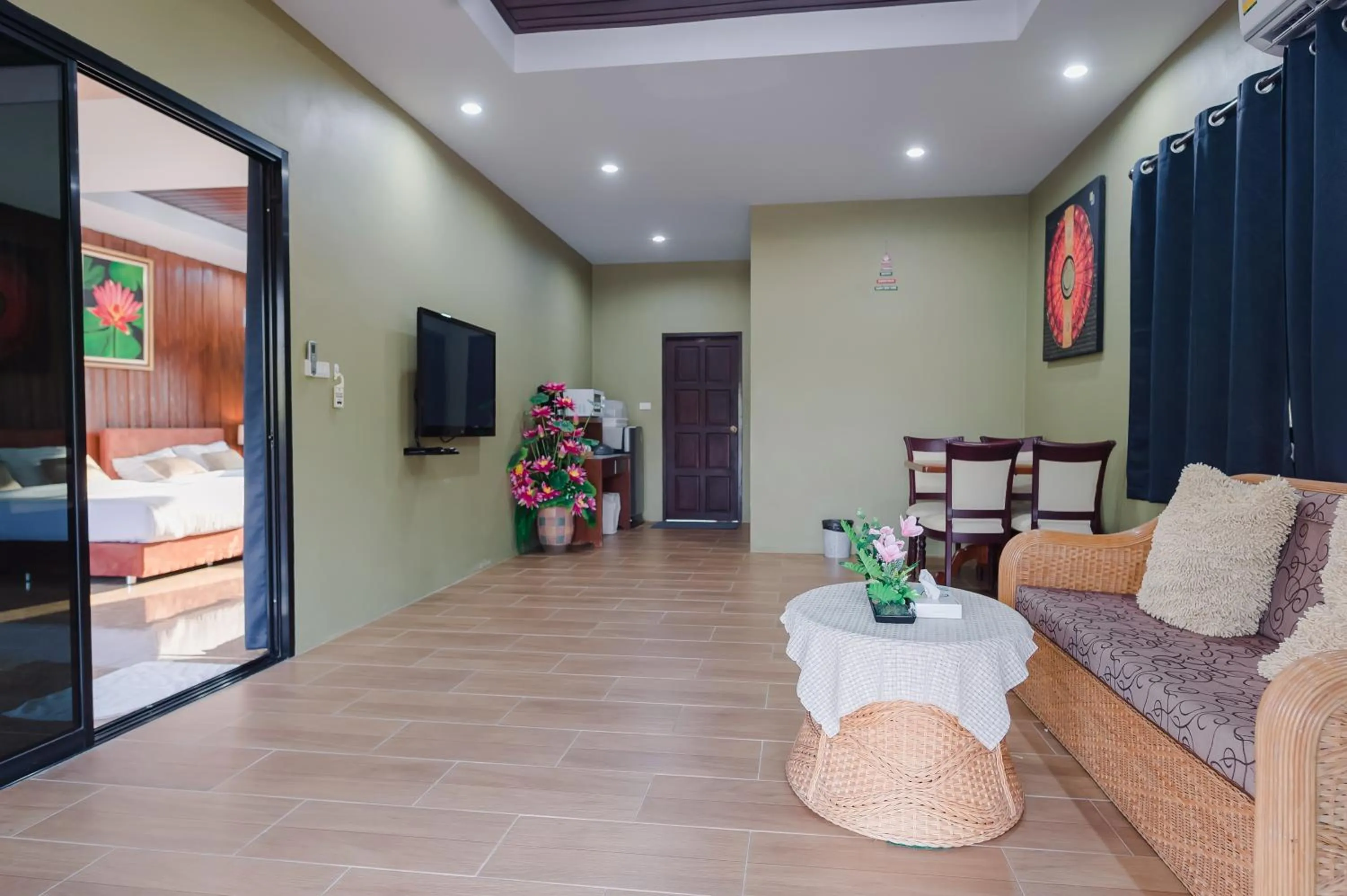 Living room in Siray Green Resort