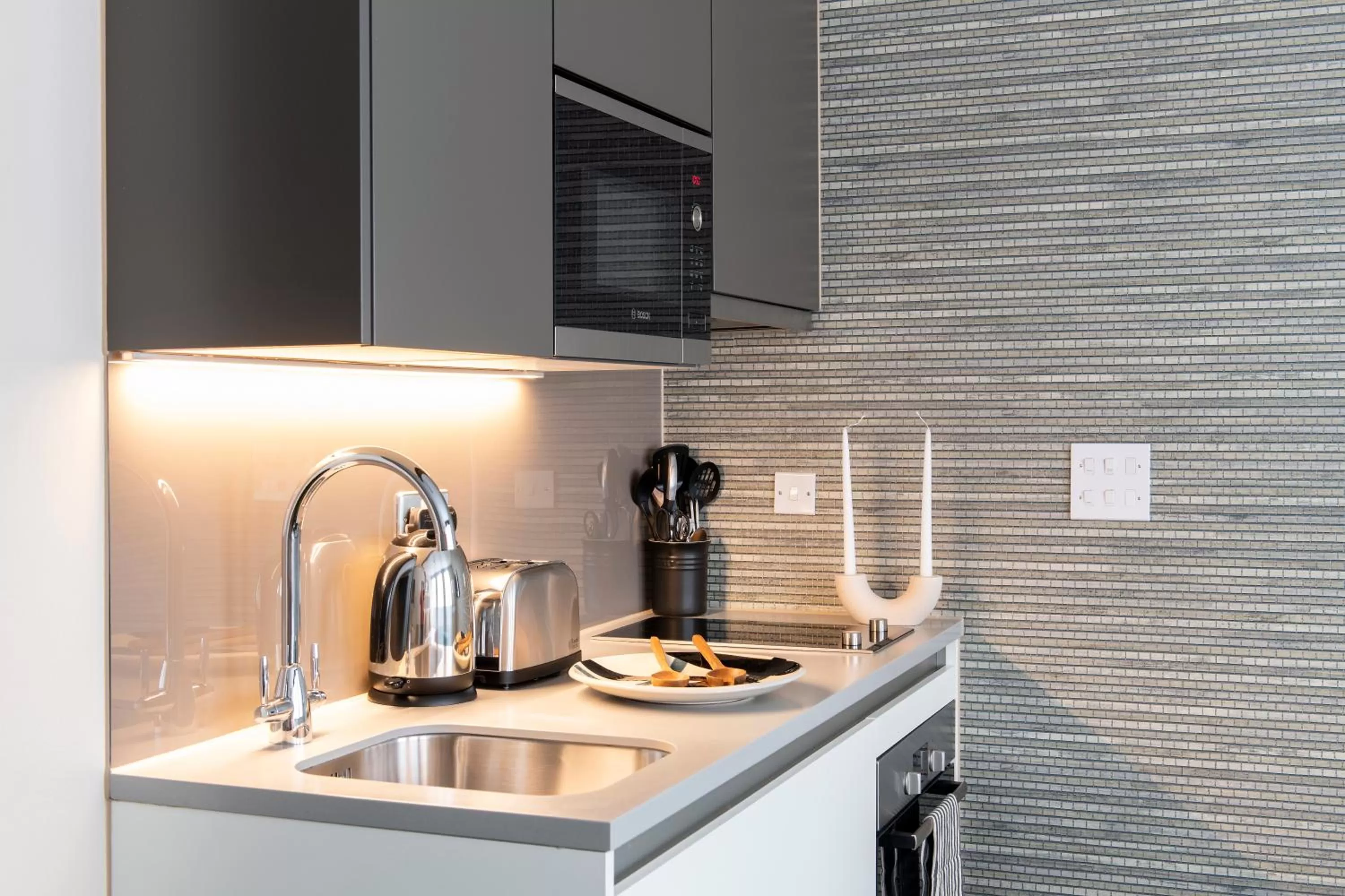 Kitchen or kitchenette in COVE Cannon Street