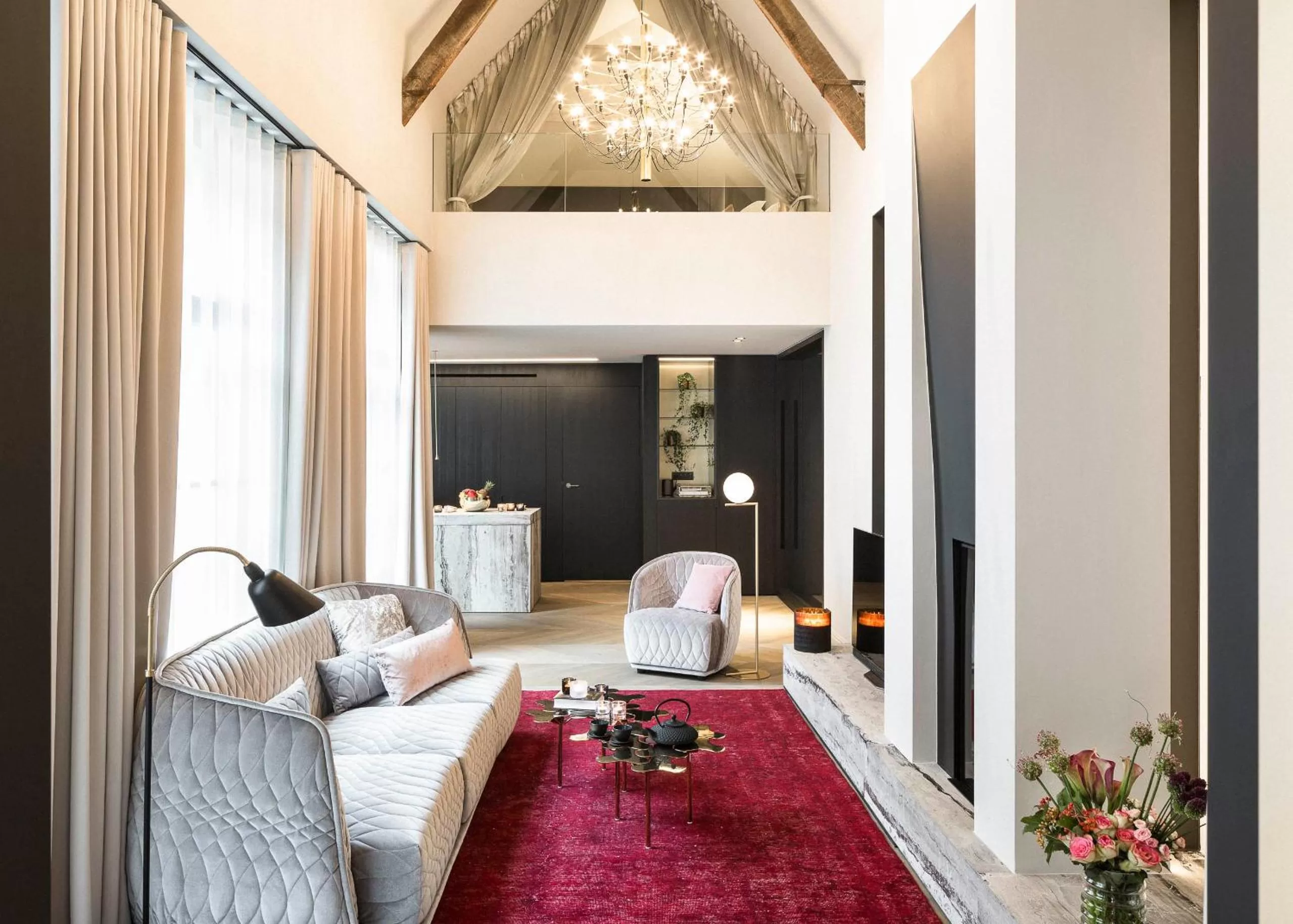 Living room in Gulde Schoen Luxury Studio-apartments