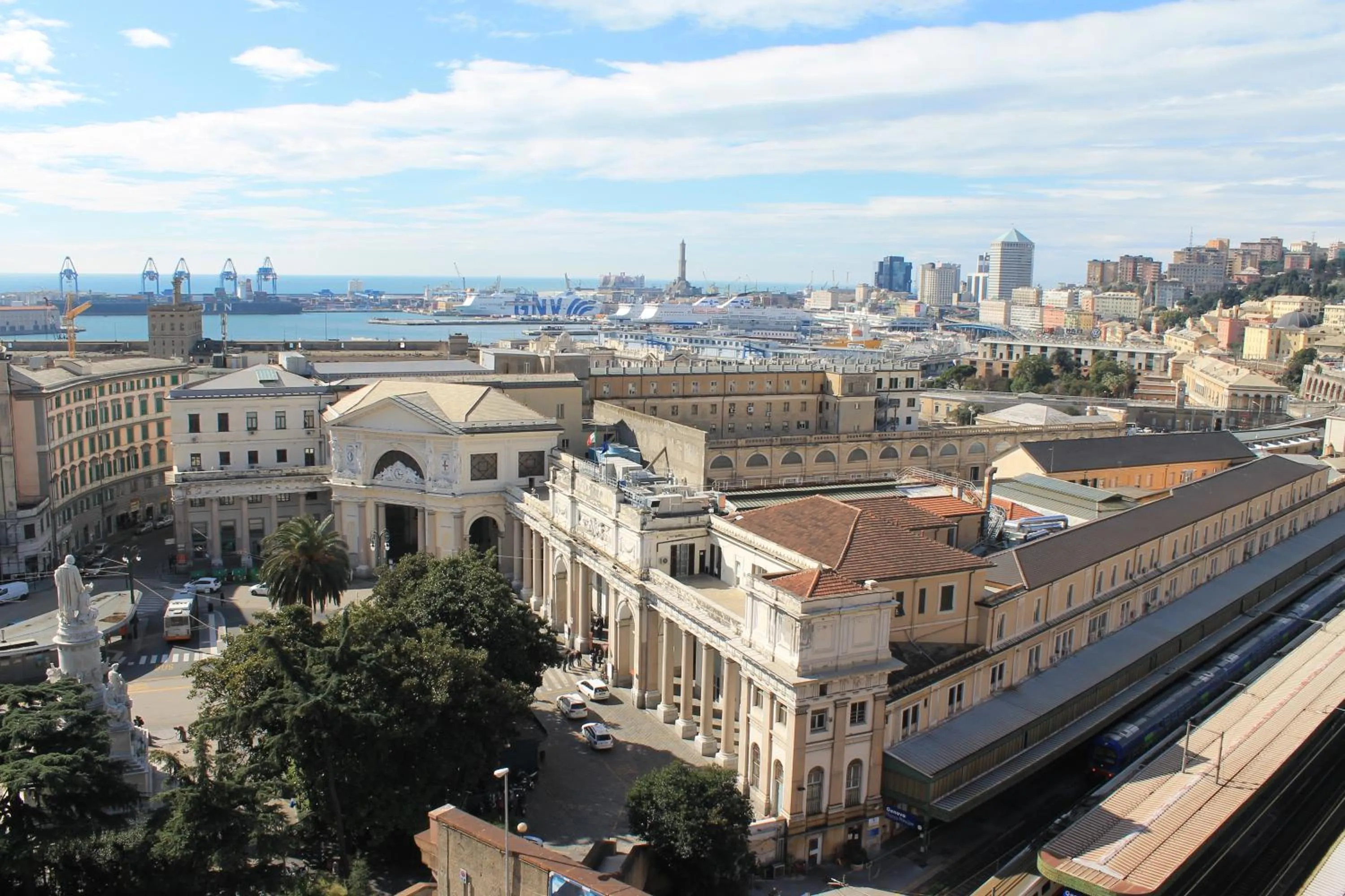 City view in Hotel Bellevue