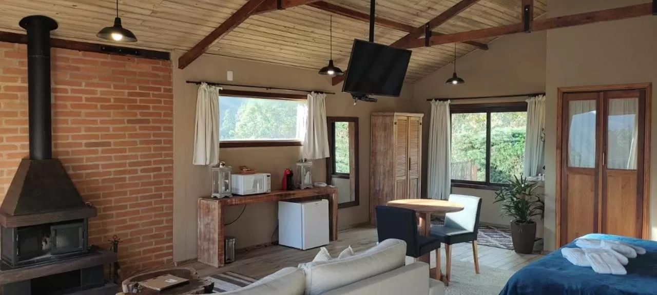 Seating Area in Pousada Serra do Luar