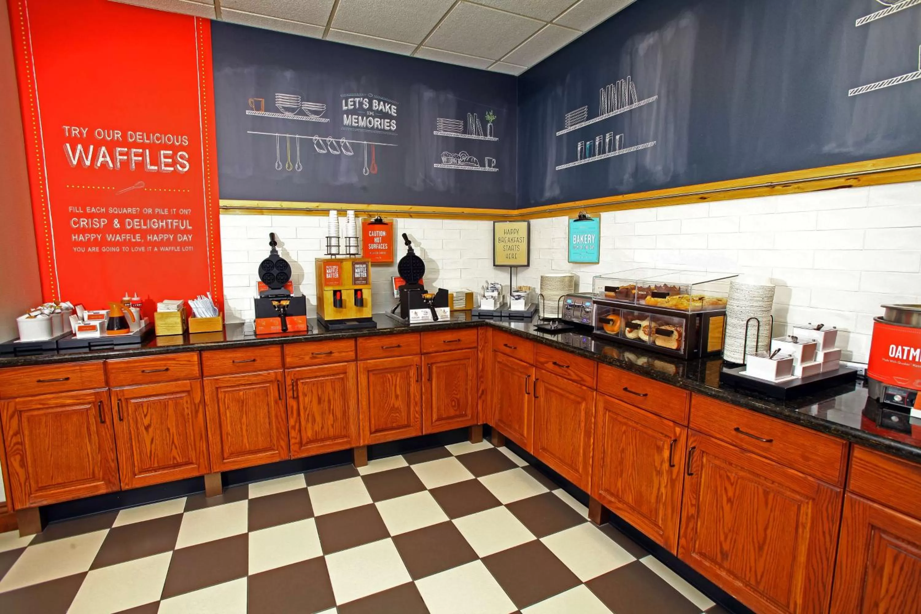 Breakfast in Hampton Inn & Suites Nampa at the Idaho Center