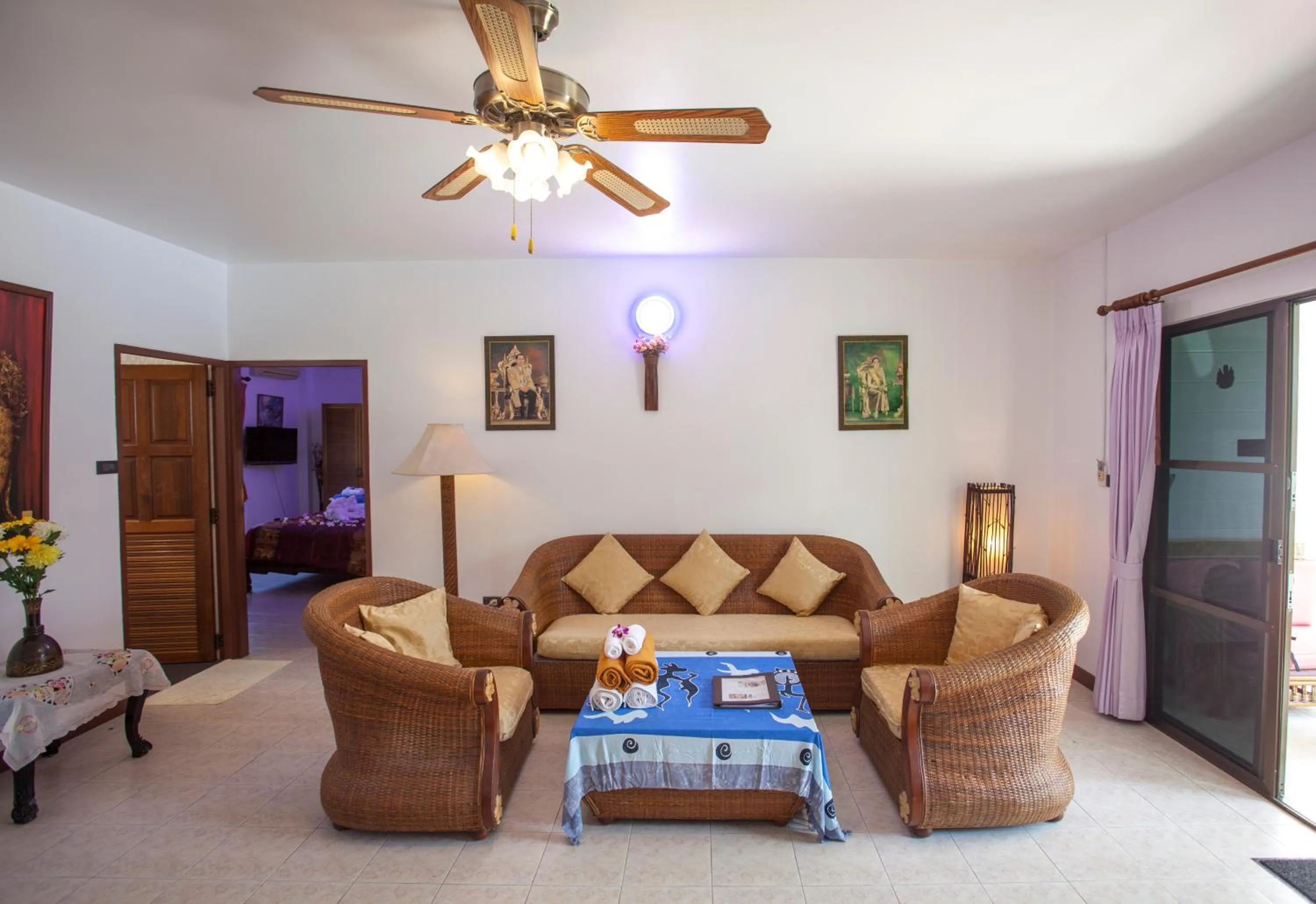 Living room in Ya Nui Resort - SHA EXTRA Plus