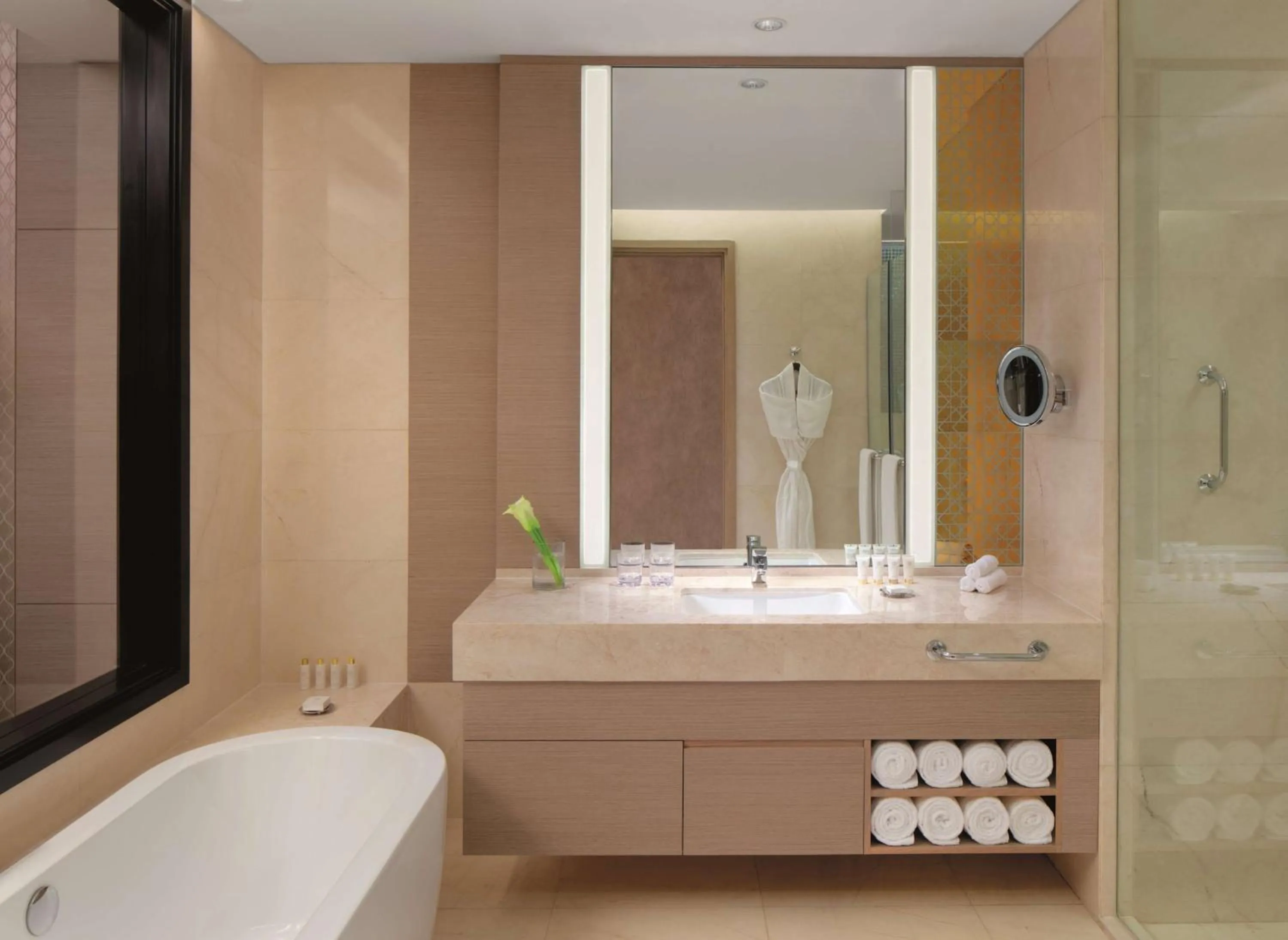 Bathroom in Radisson Collection Muscat, Hormuz Grand