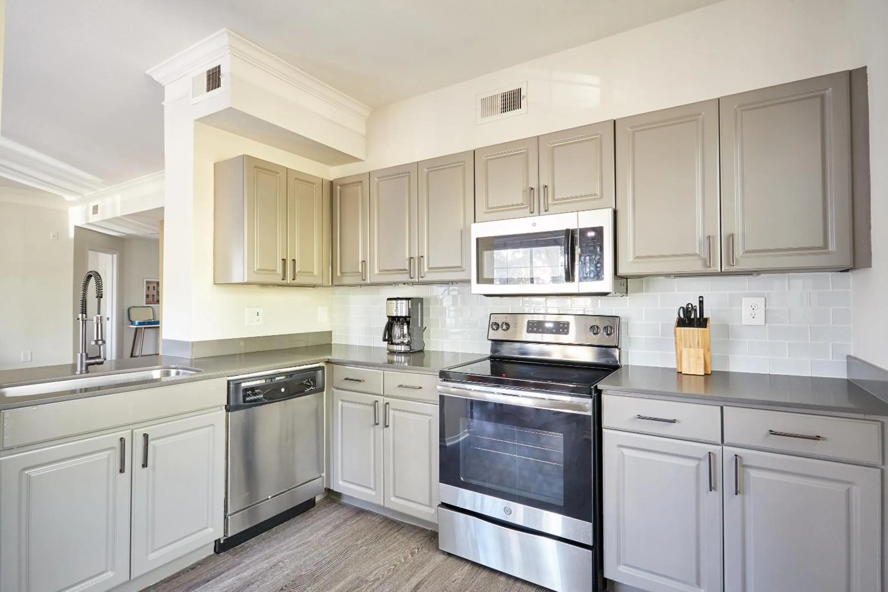 Living room in Sonder at South Congress