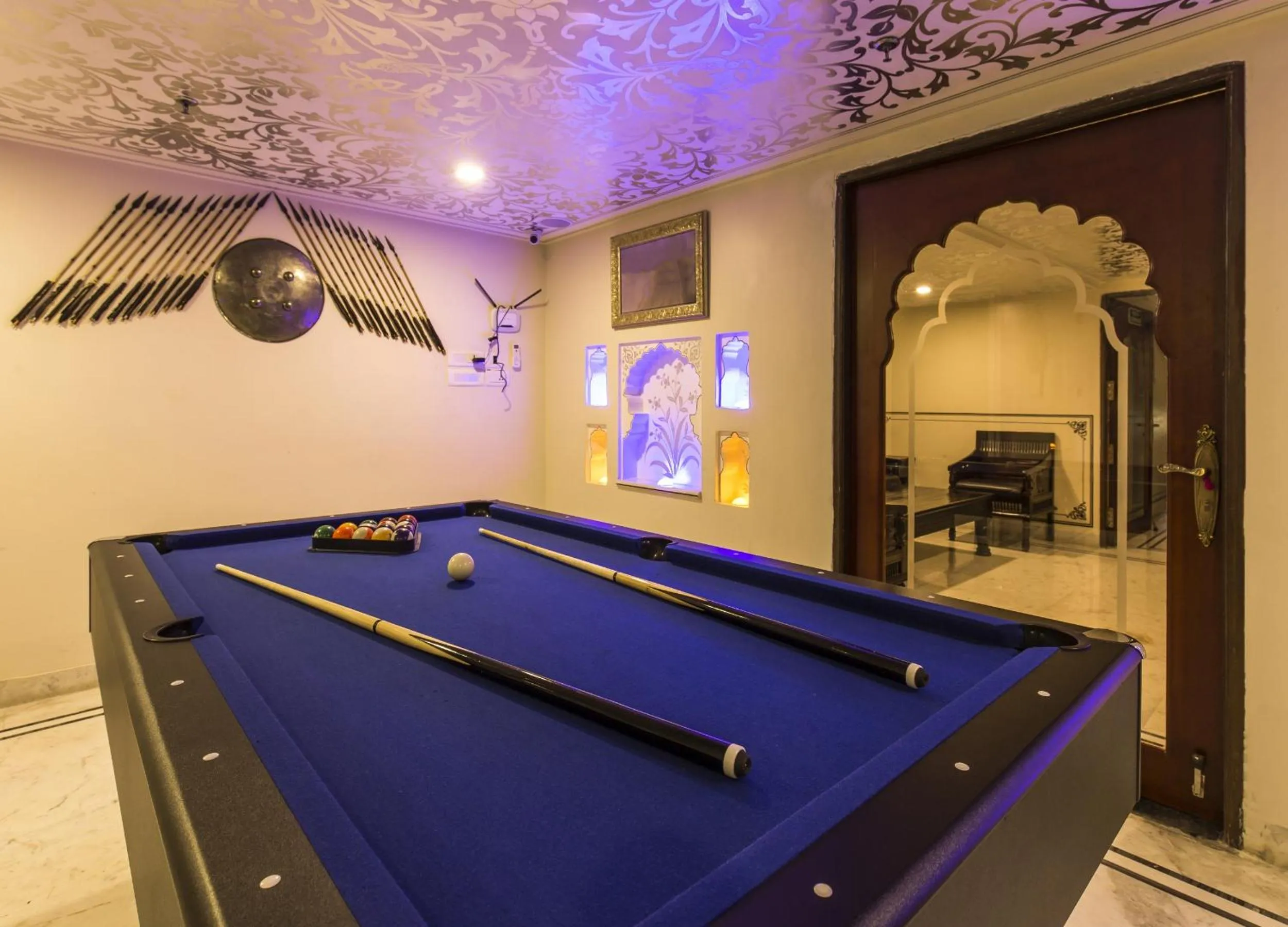Billiard in Umaid Haveli-A Heritage Style Hotel & Resort