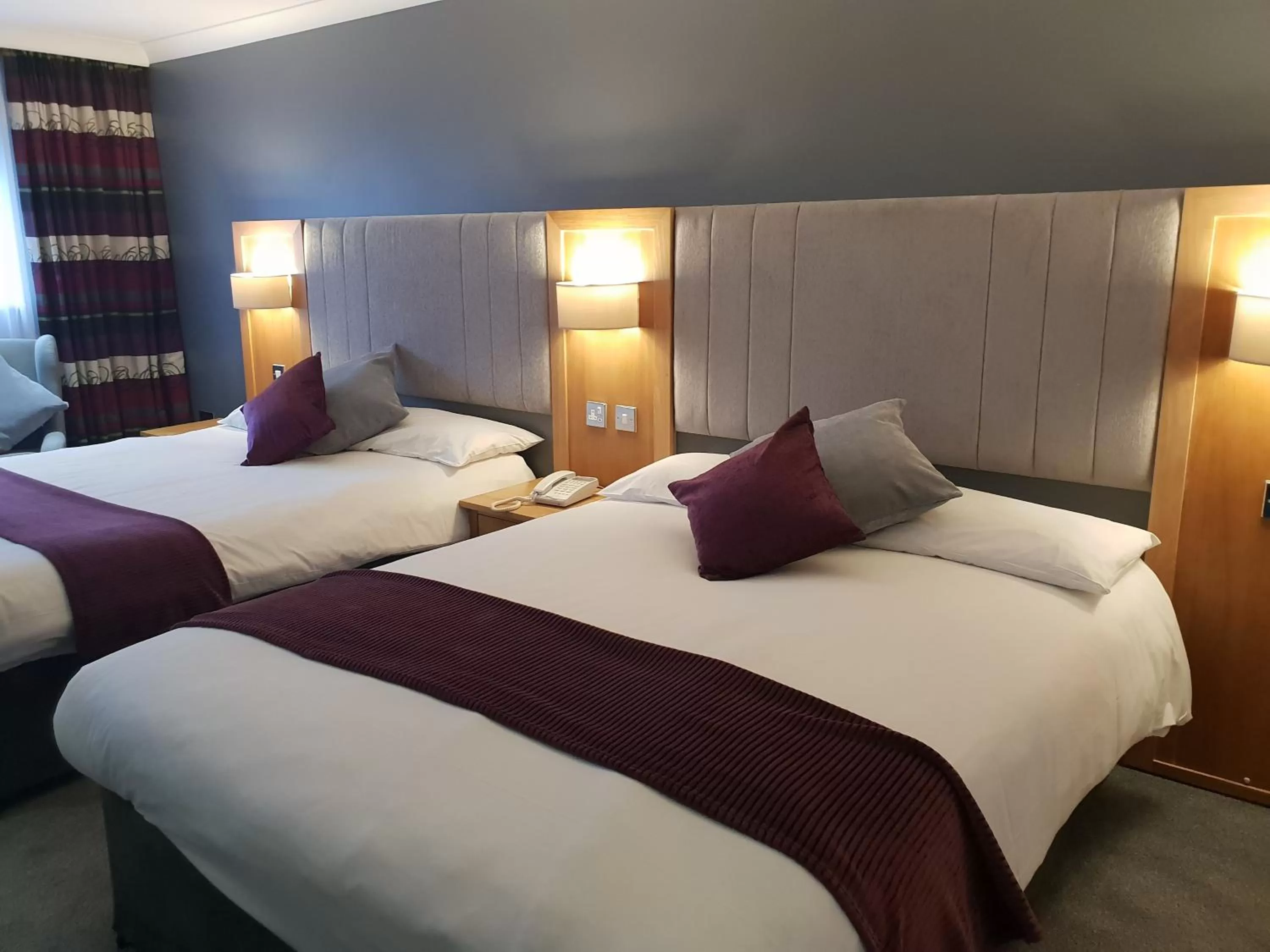 Bed in The Diplomat Hotel Restaurant & Spa