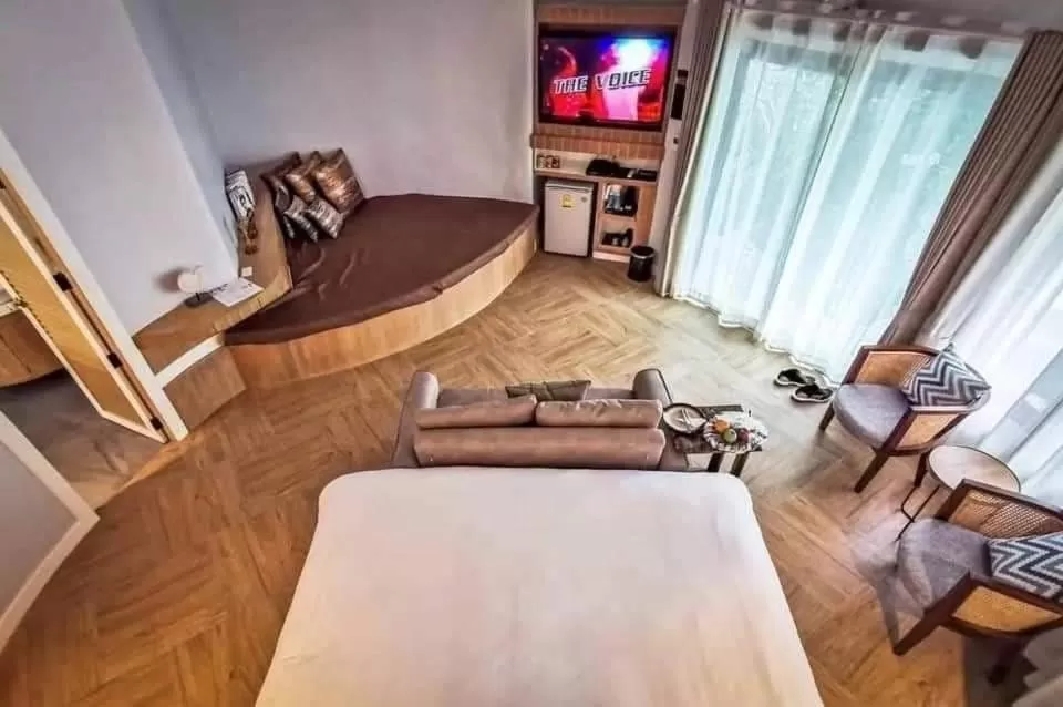 Bed in Kundala Beach Resort Hua Hin