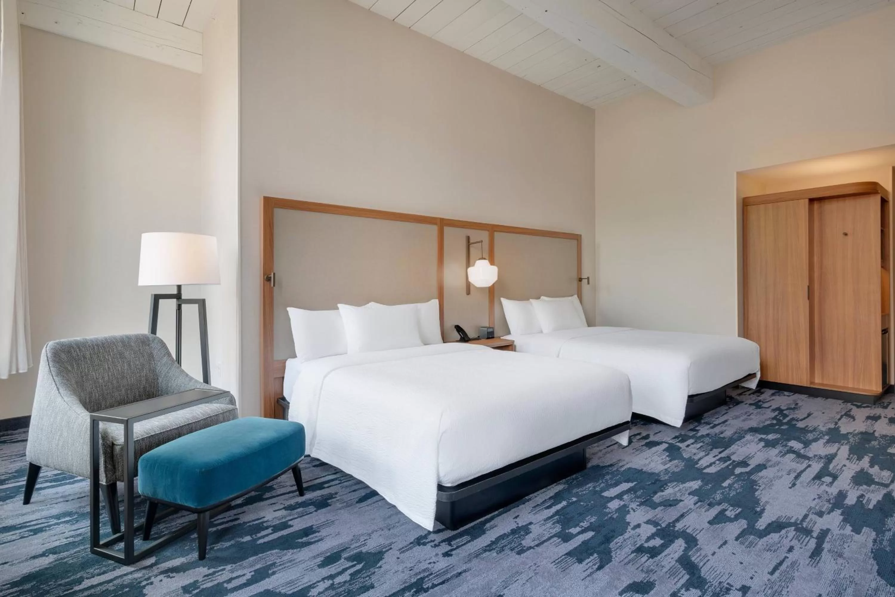 Double Queen Room in Fairfield Inn & Suites Madison Historic Eagle Cotton Mill