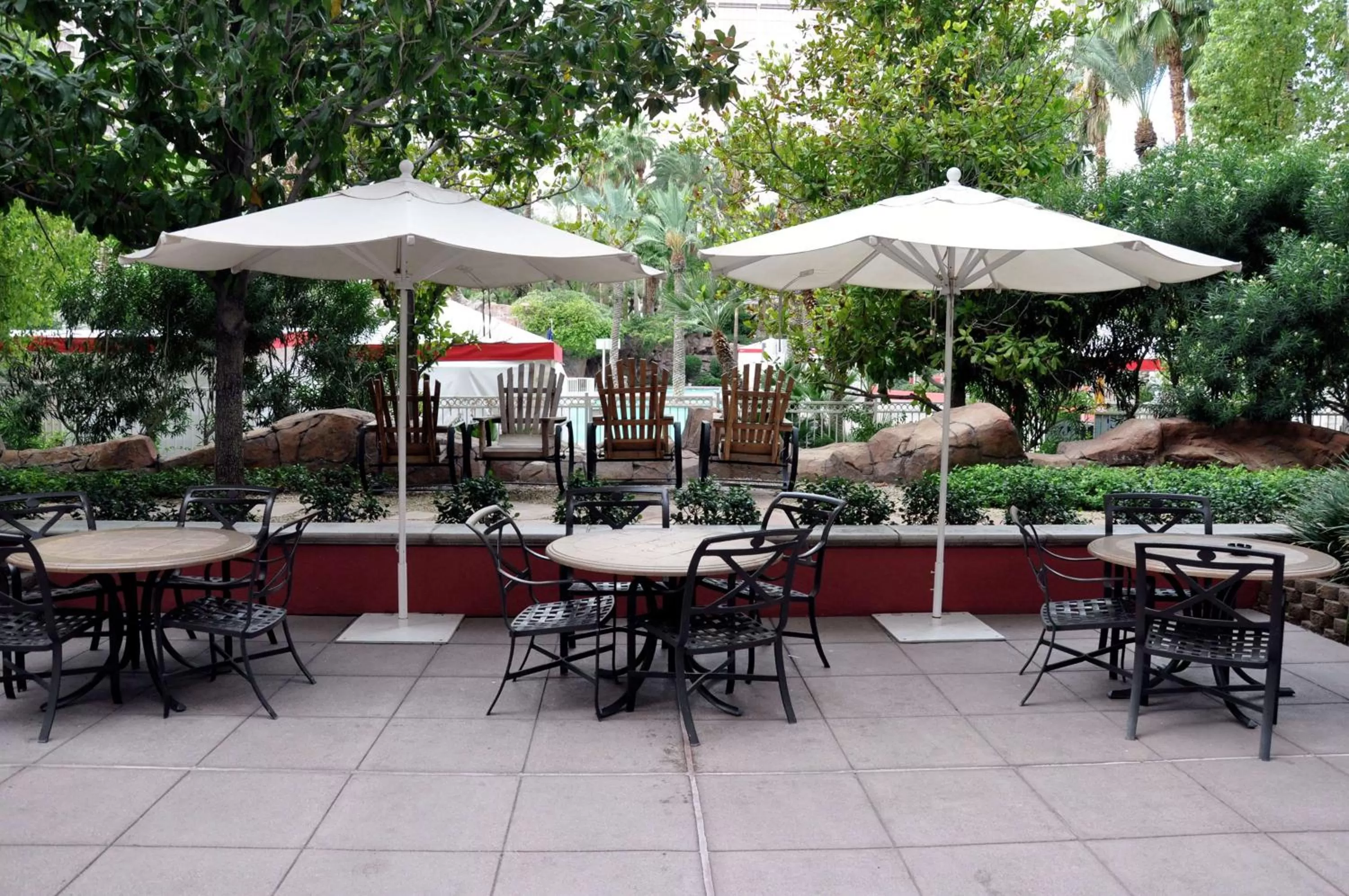 Patio in Hilton Grand Vacations Club Flamingo Las Vegas