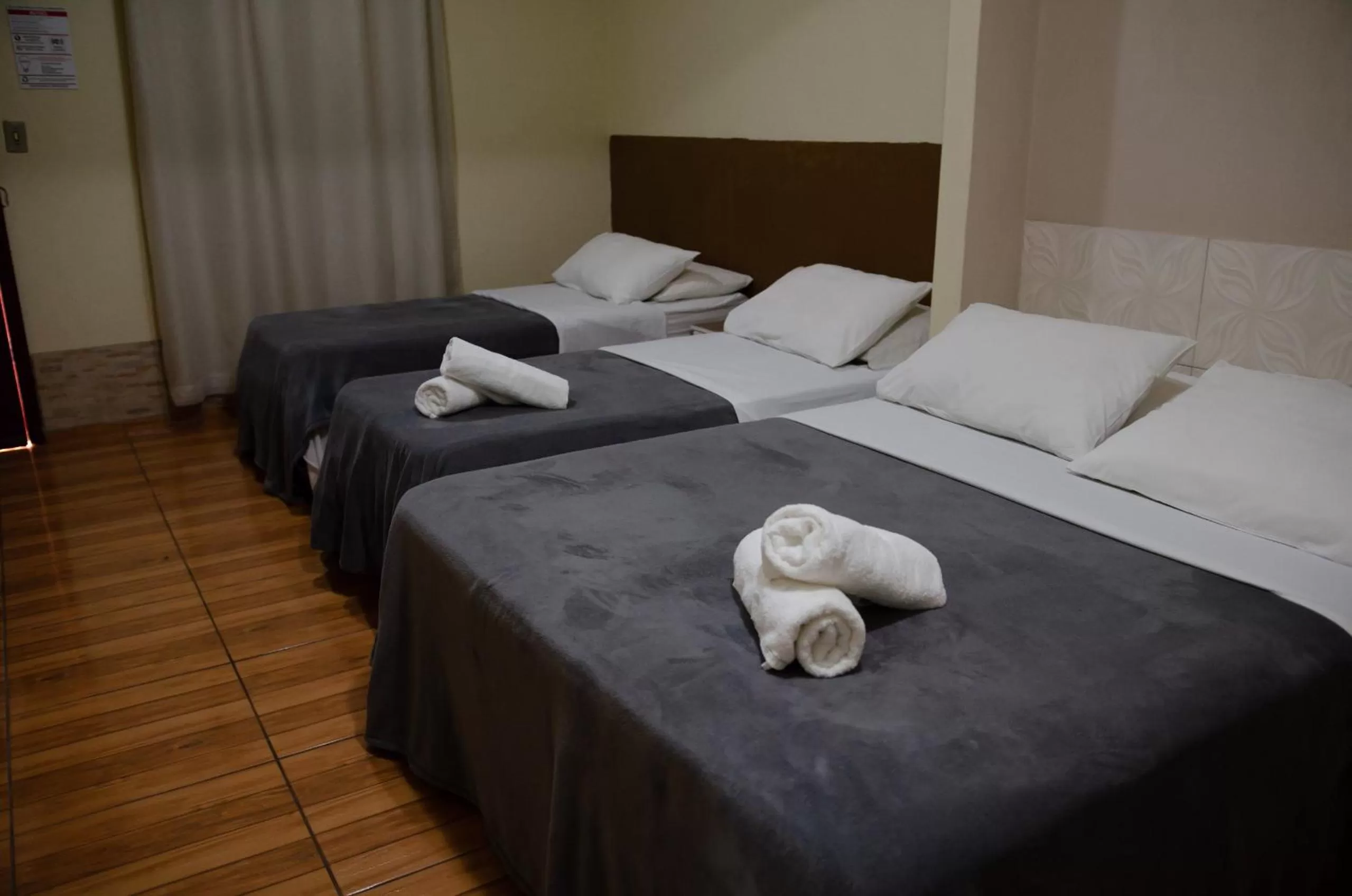 Bed in Pousada Barth