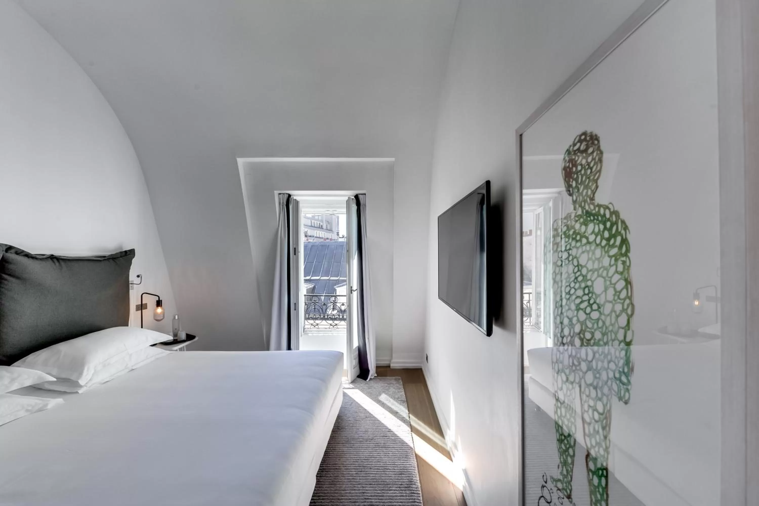 Bedroom, Bed in Le A