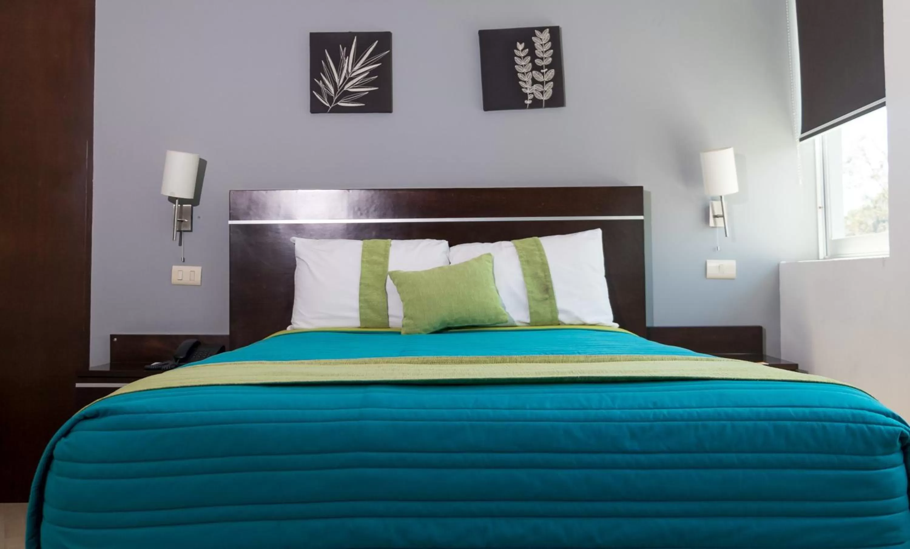 Bed in Hotel Misión Express Xalapa