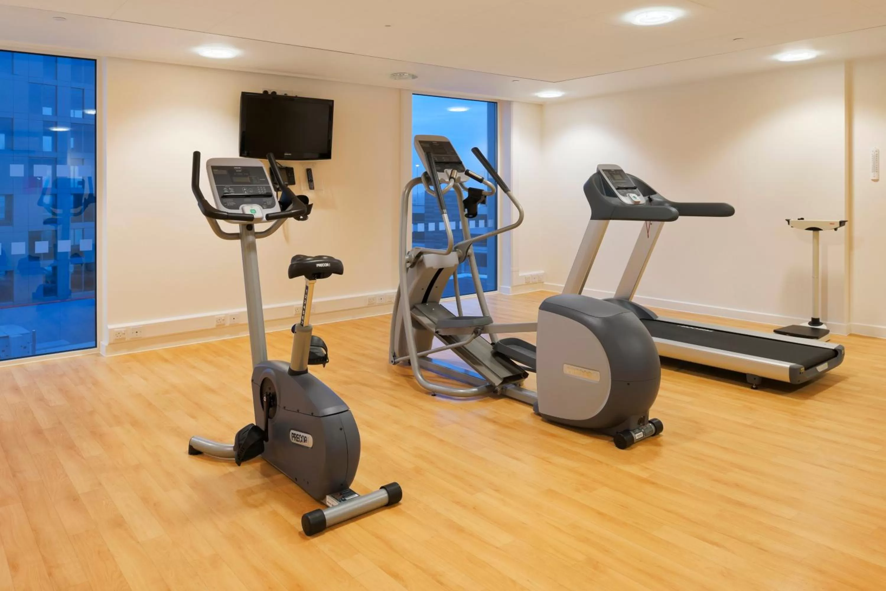 Fitness centre/facilities in Holiday Inn Manchester-Mediacityuk by IHG