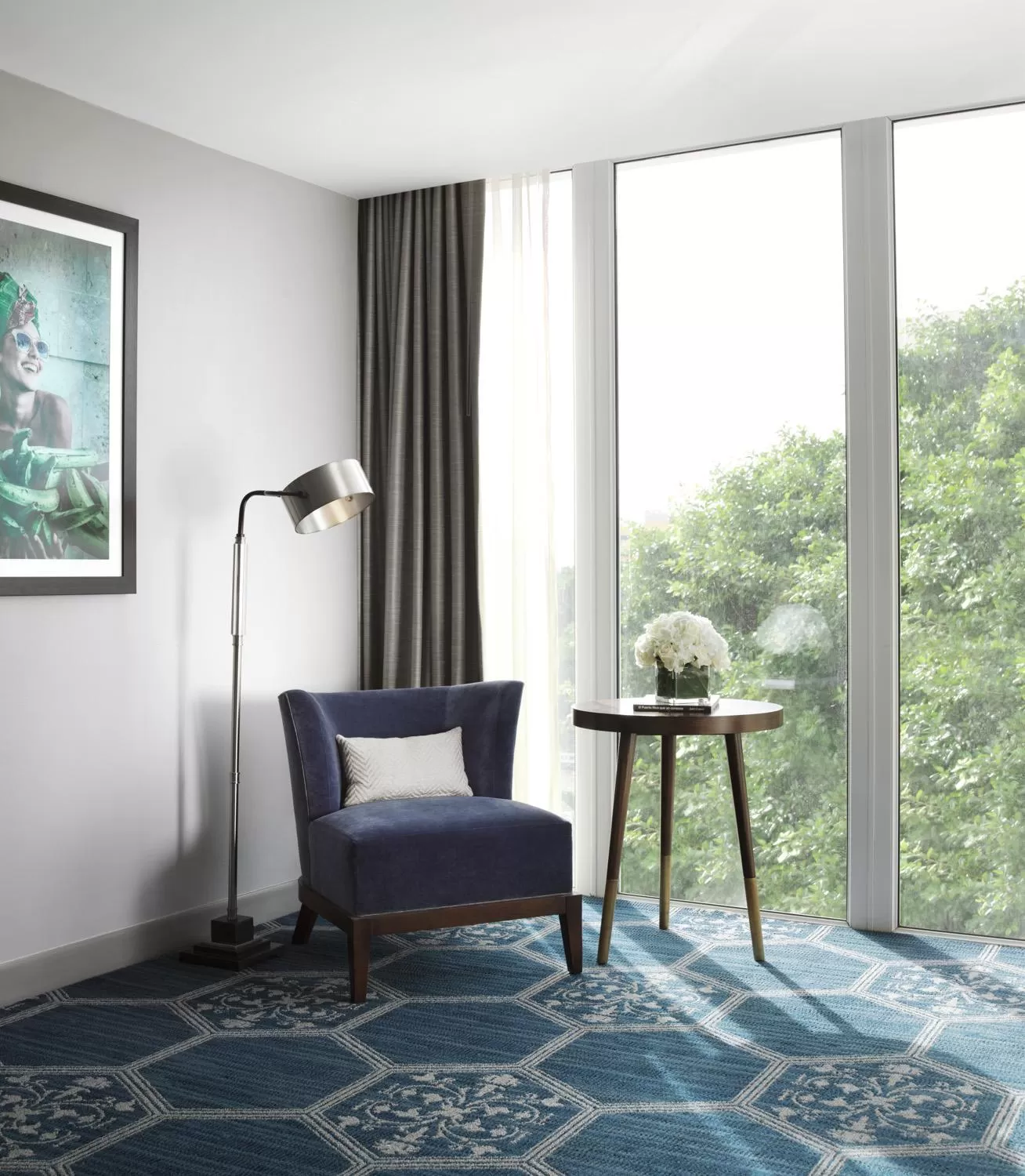 Seating area in Fairmont El San Juan Hotel