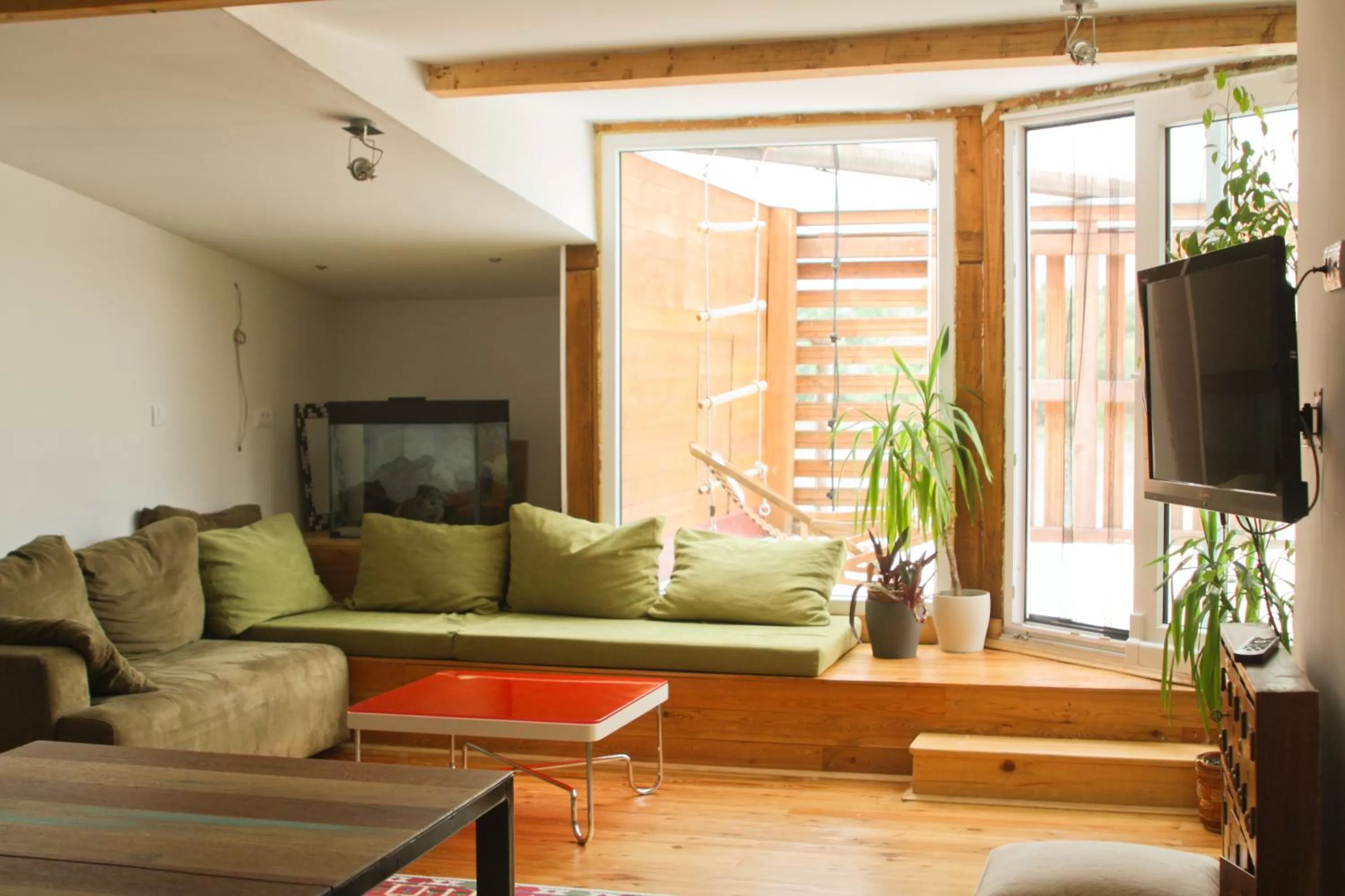 Balcony/Terrace, Lounge/Bar in ArkaBarka 2- Floating Dream Rooms and Apartments